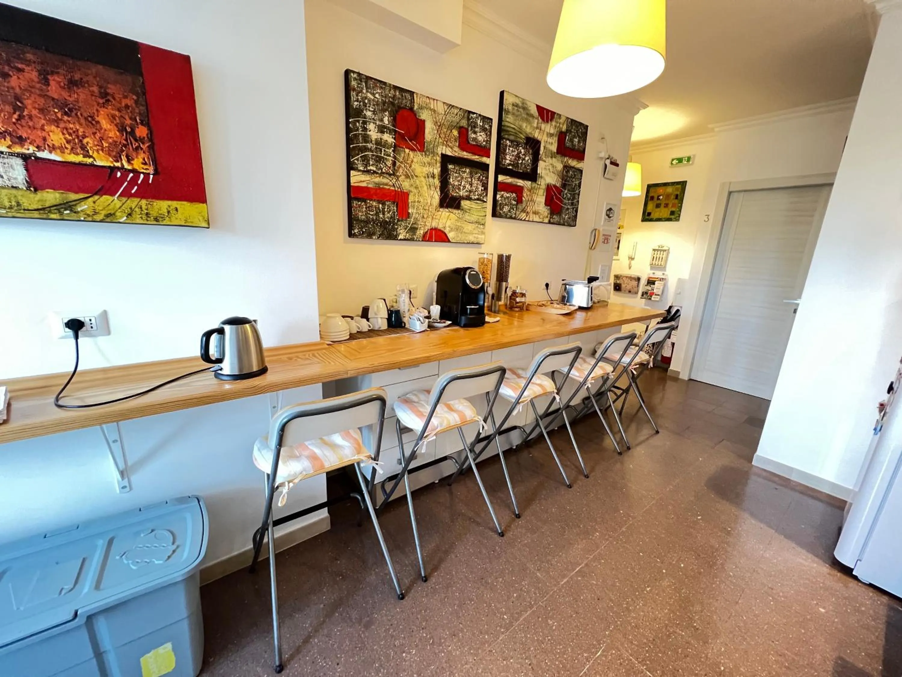 Kitchen or kitchenette in B&B Birba