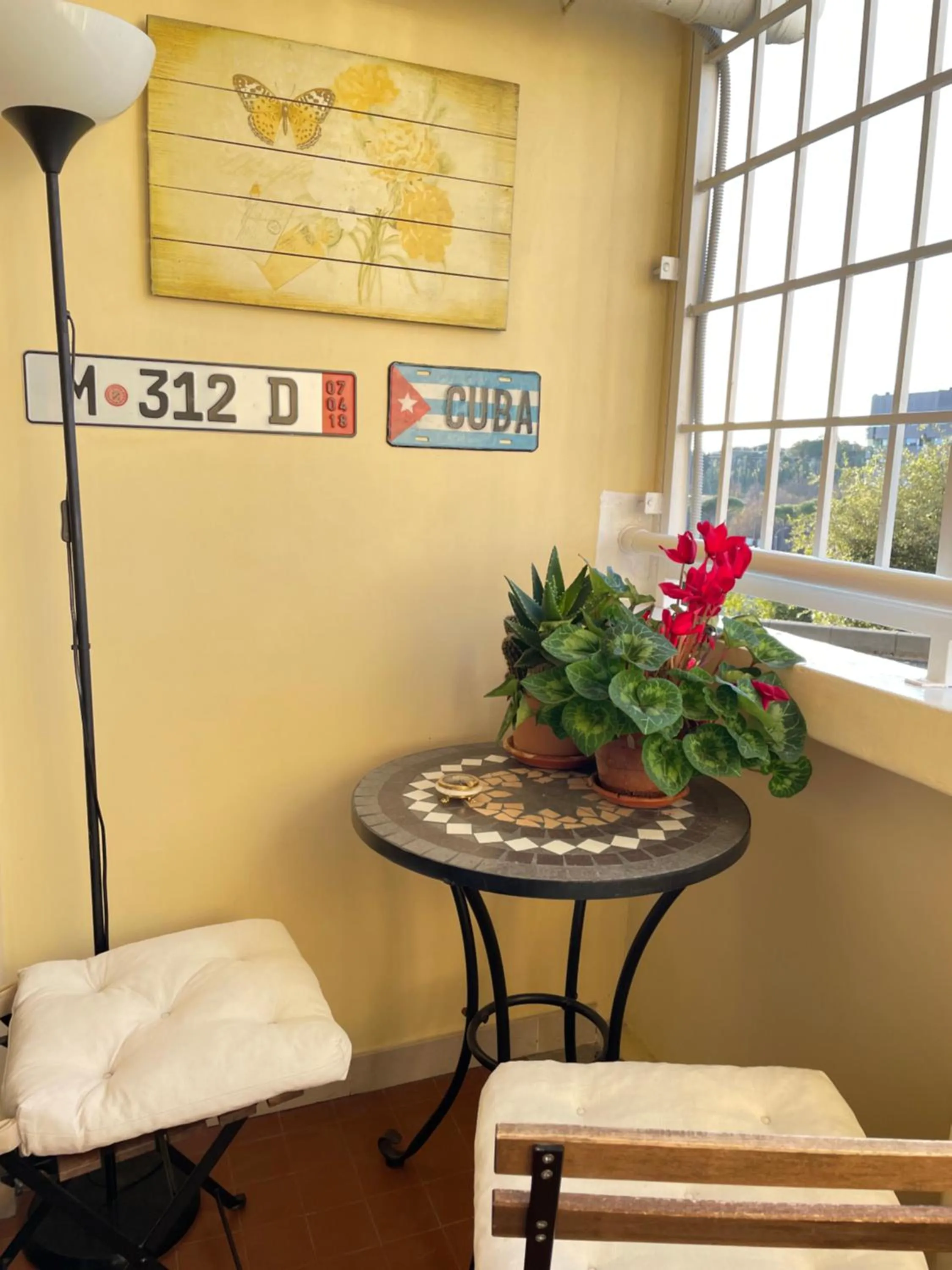 Balcony/Terrace in B&B Birba