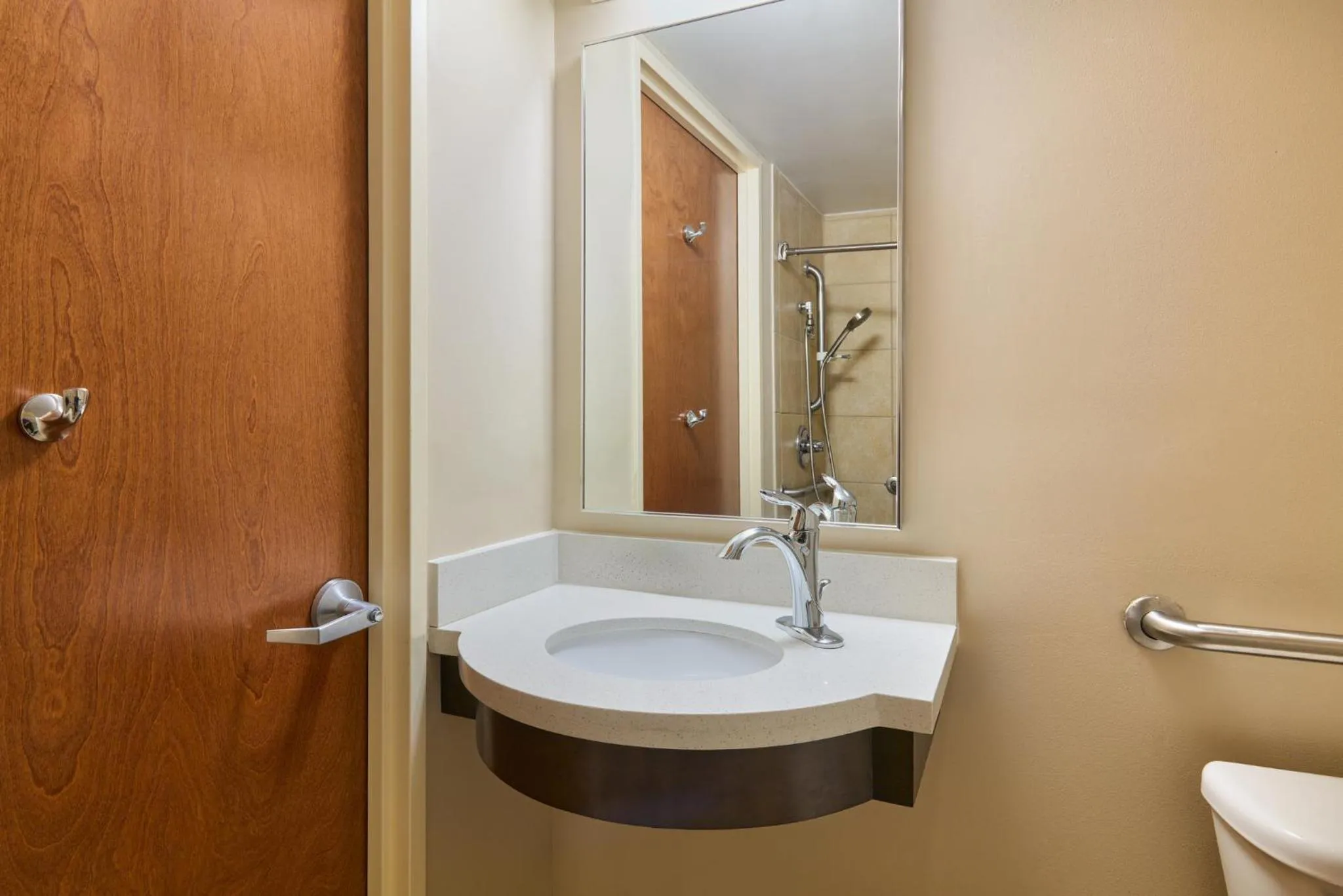 Bathroom in Candlewood Suites NYC -Times Square by IHG