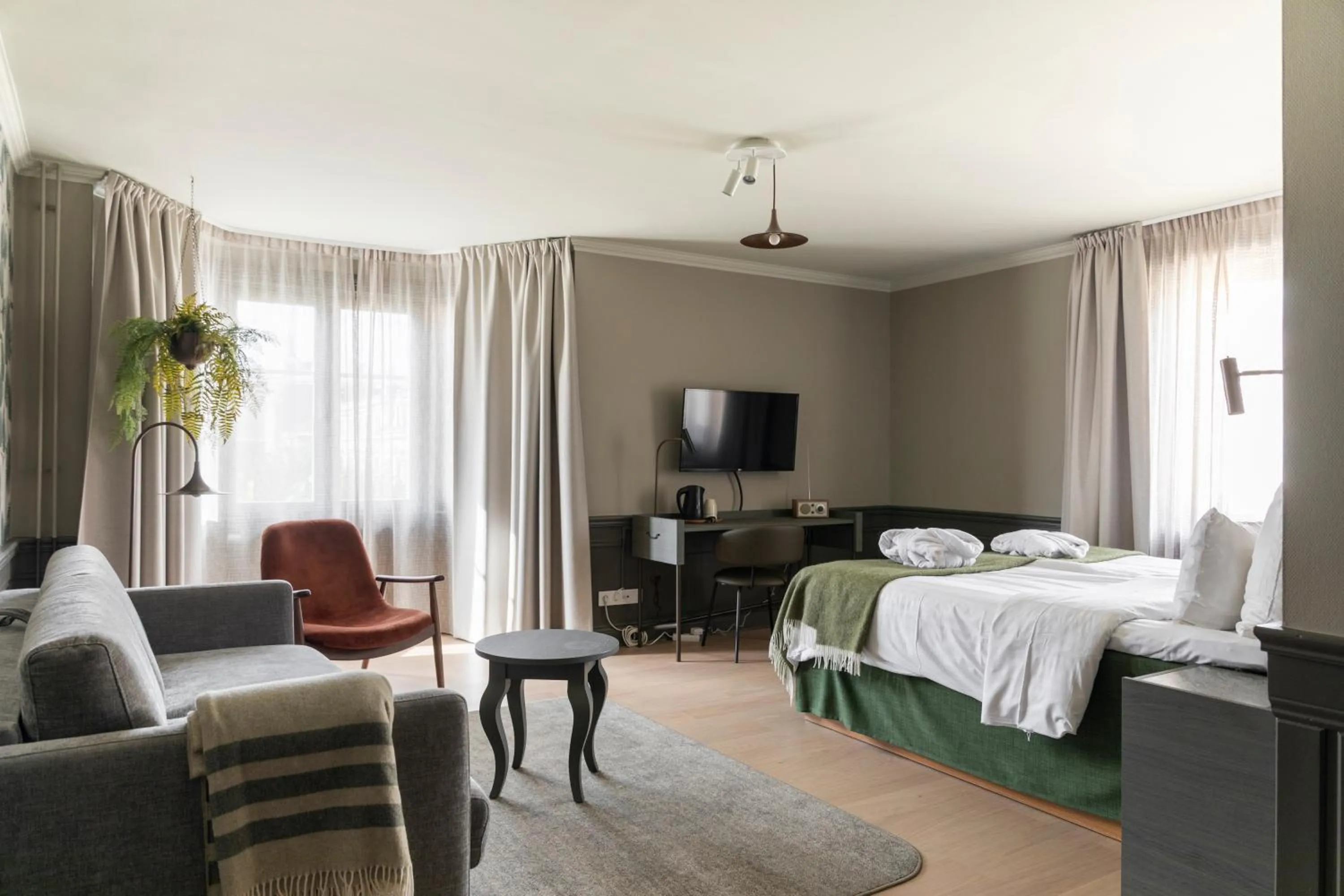 Photo of the whole room, Bed in Home Hotel Majoren