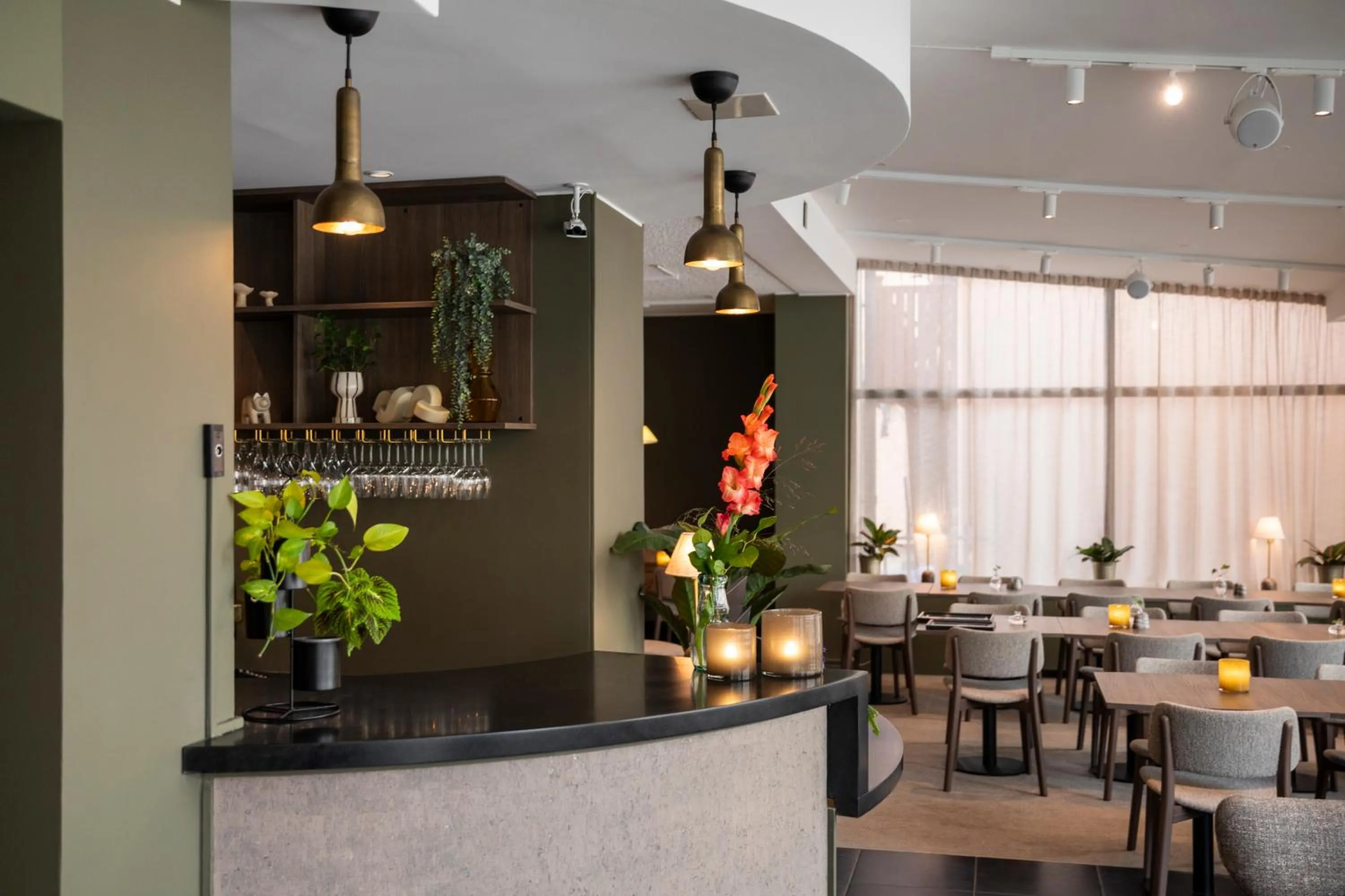 Lobby or reception in Home Hotel Majoren