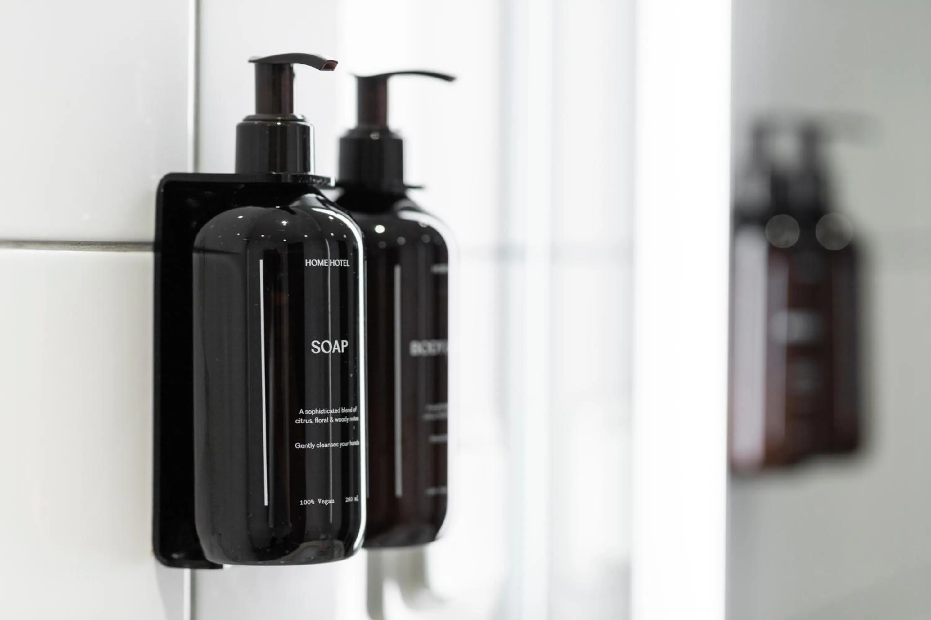 Bathroom in Home Hotel Majoren