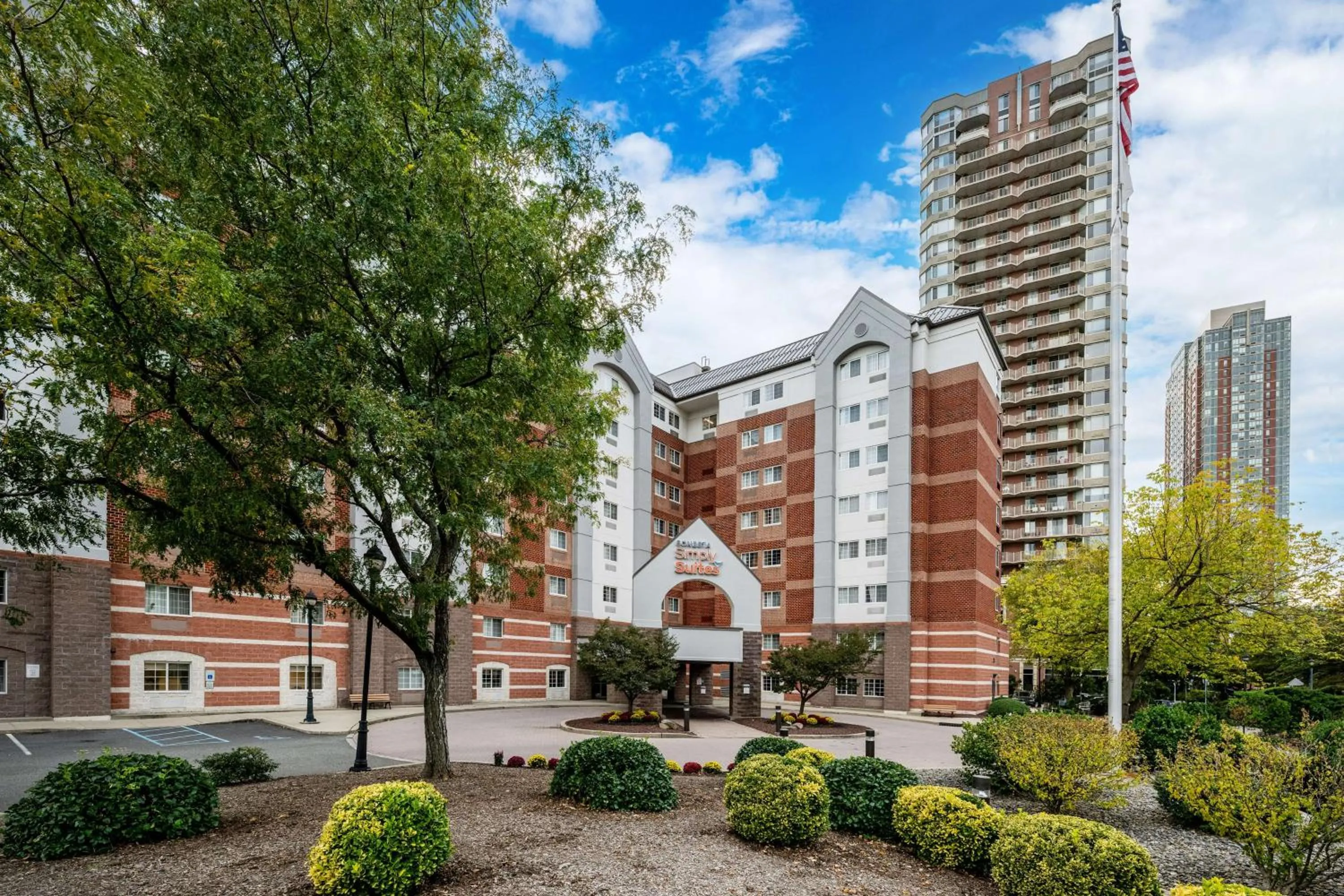 Property building in Sonesta Simply Suites Jersey City