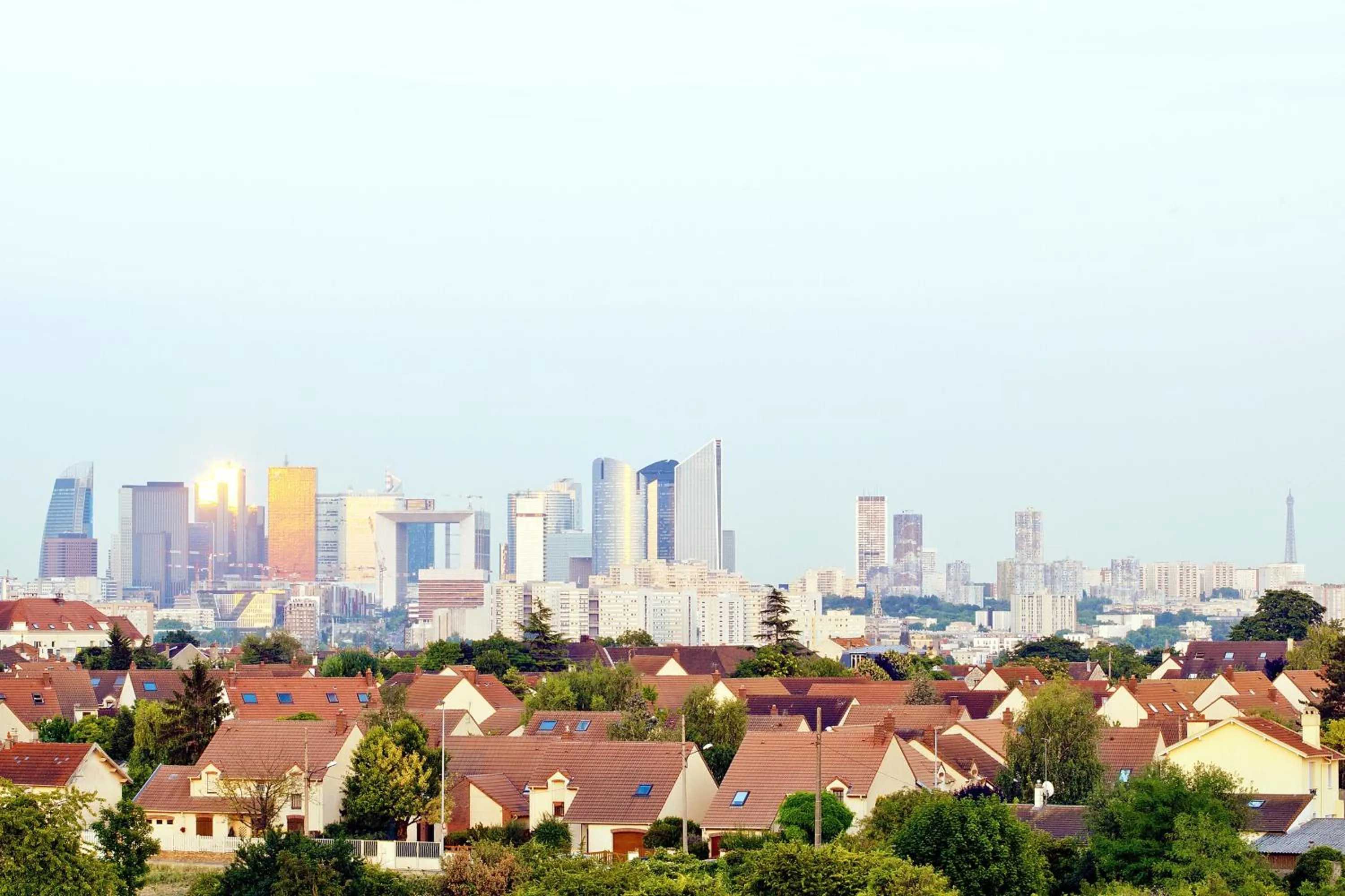 City view in Residhome Carrières La Défense