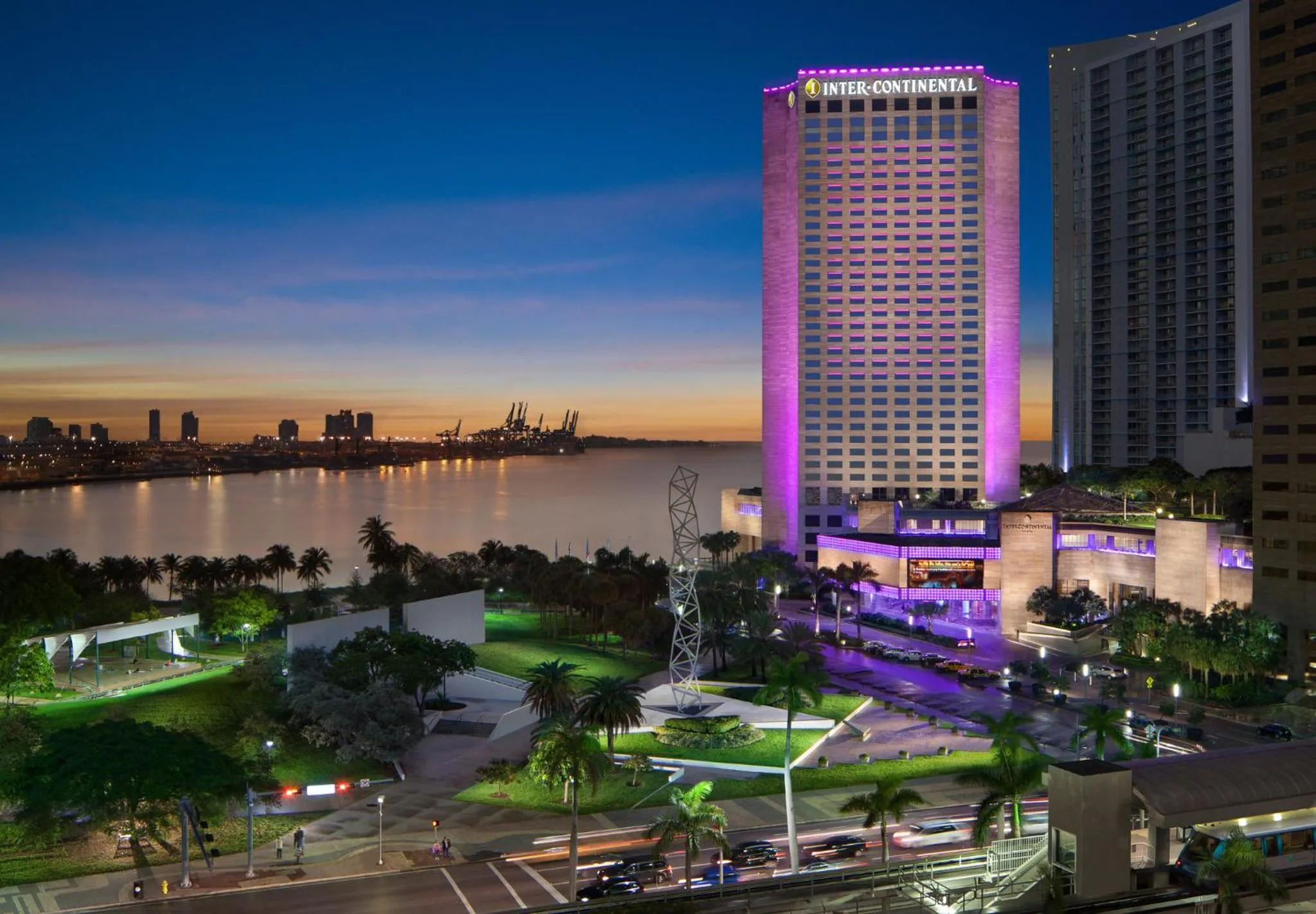 Property building in InterContinental Miami by IHG