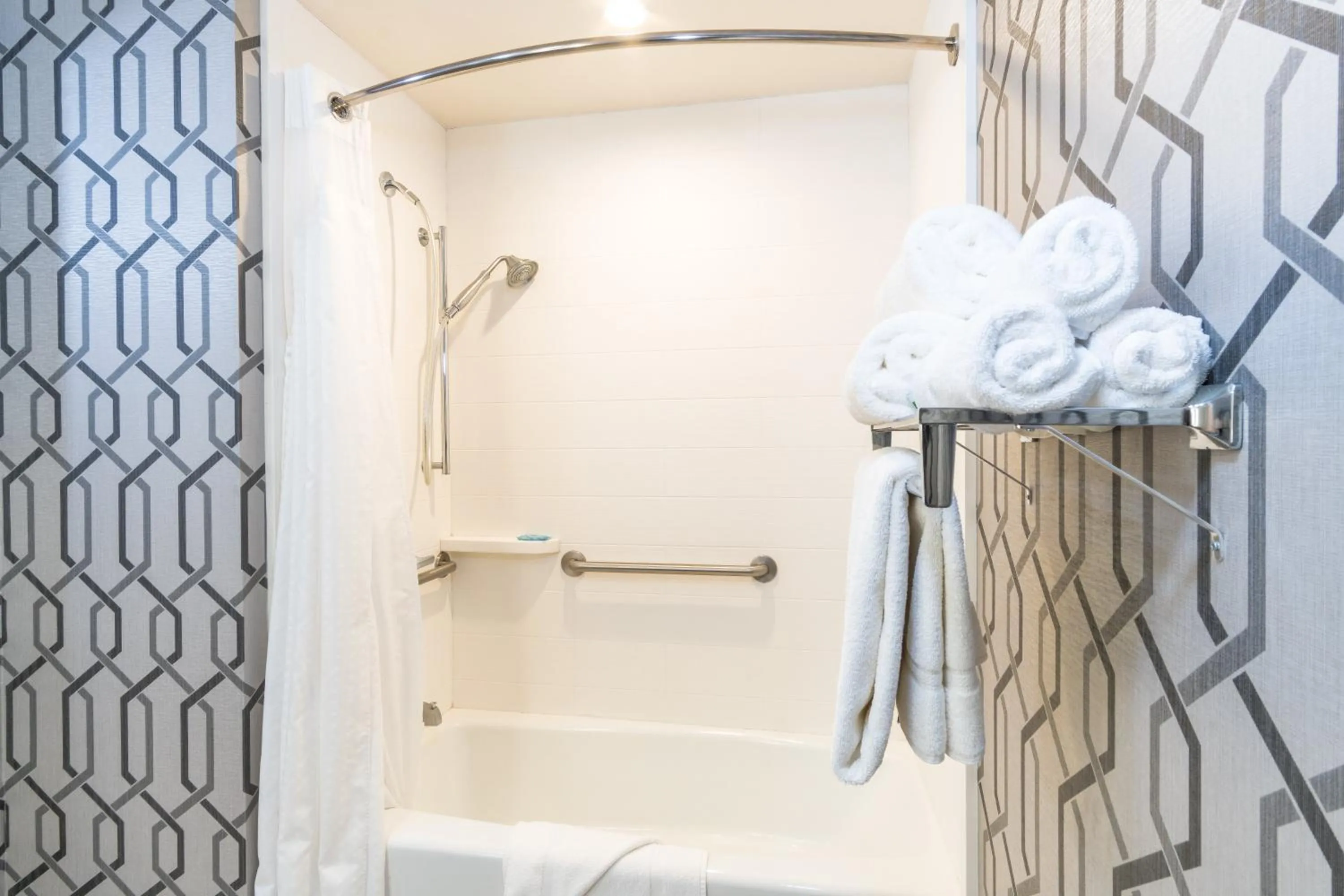 Bathroom in Holiday Inn Express Hollywood Walk of Fame by IHG