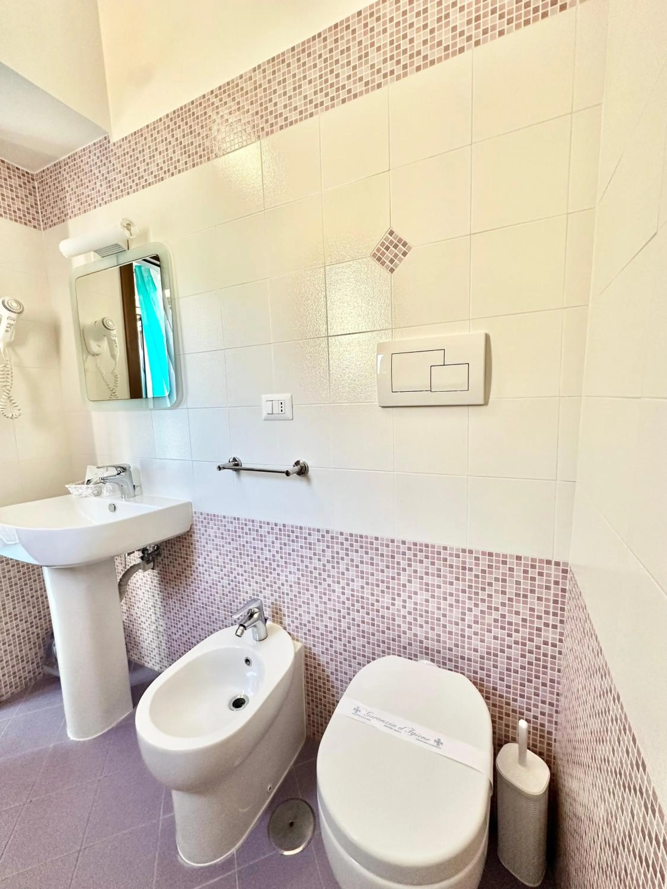 Toilet in Belvedere Hotel-B&B