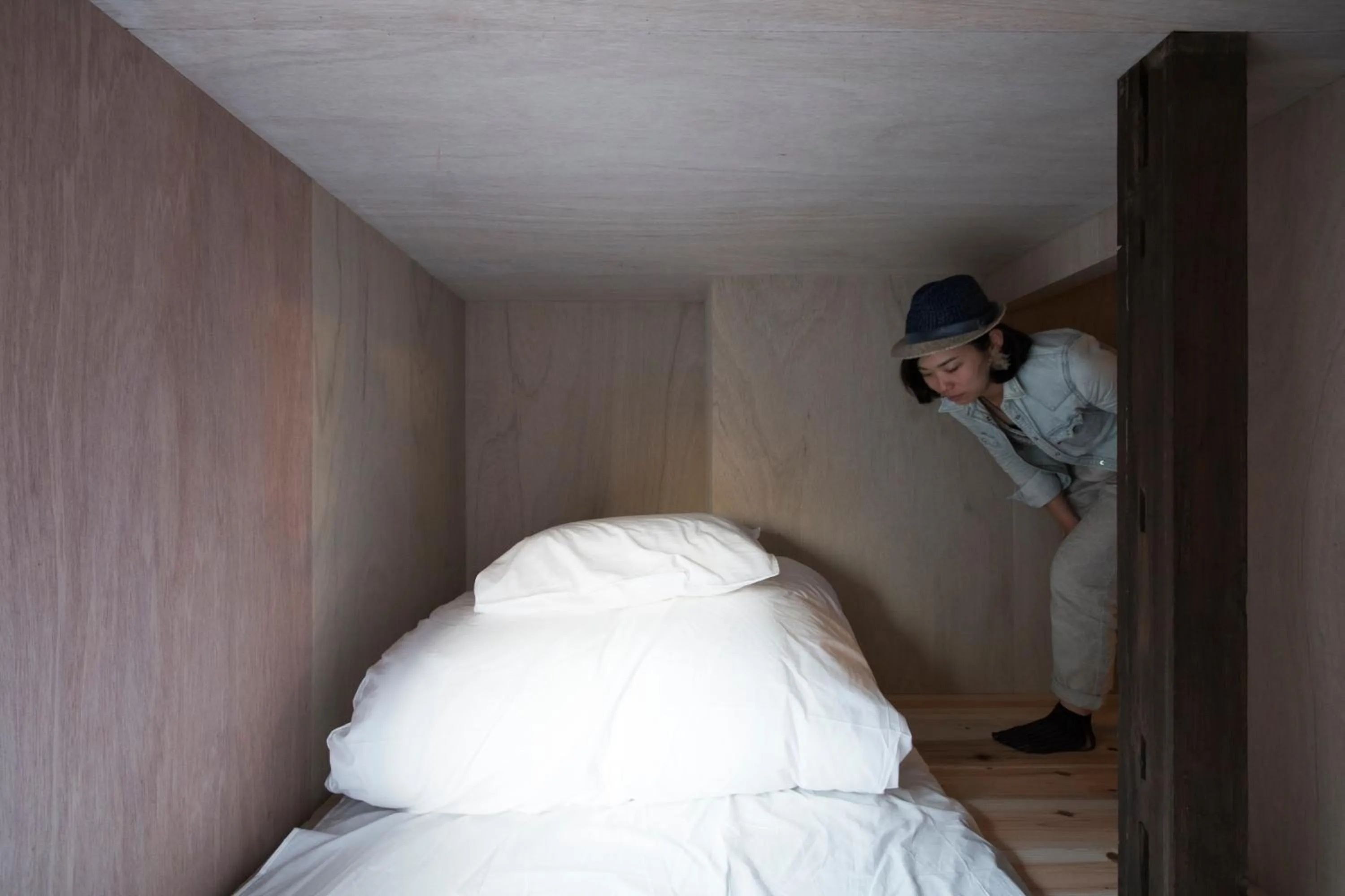 Photo of the whole room, Bed in Shizuya KYOTO