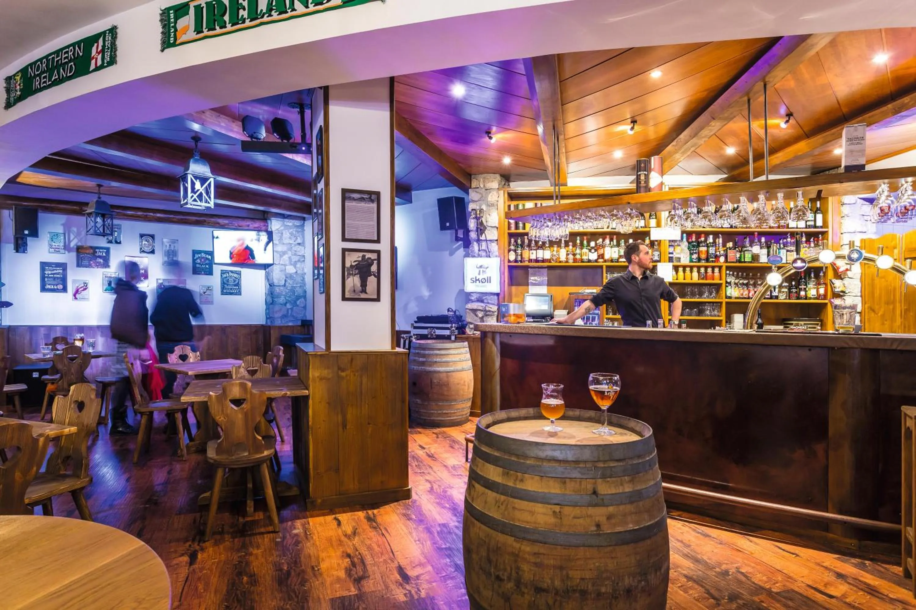 Lounge or bar in Hôtel Tignes Le Diva