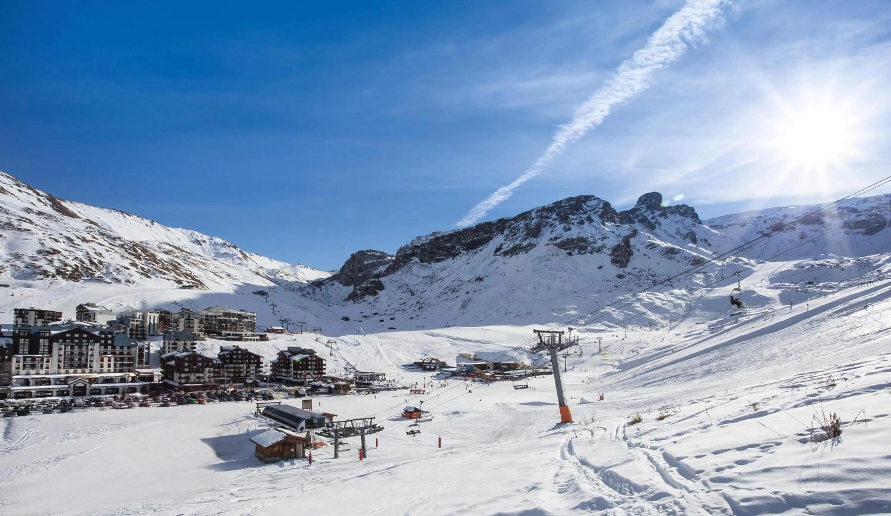 Mountain view in Hôtel Tignes Le Diva