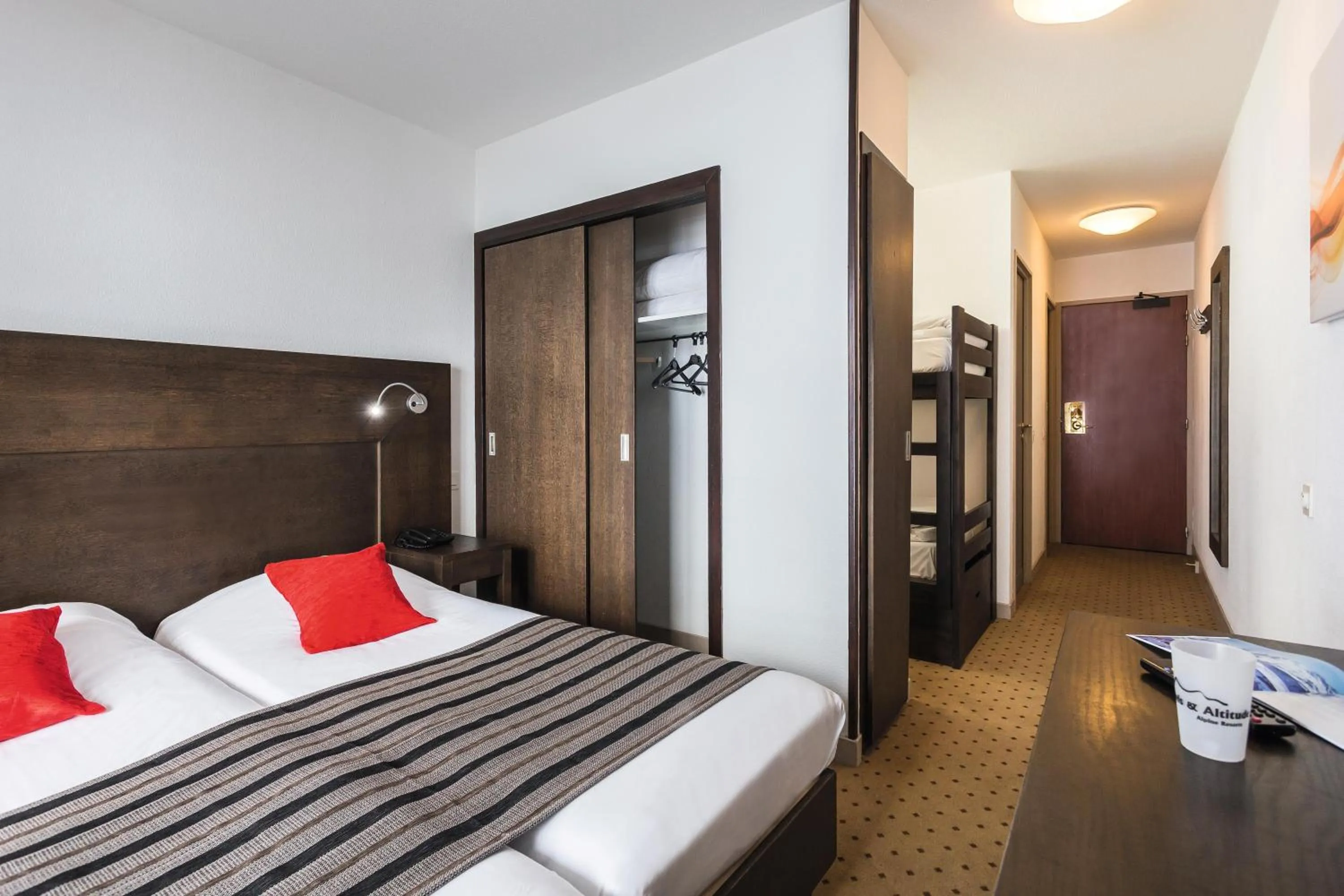 Bedroom in Hôtel Tignes Le Diva