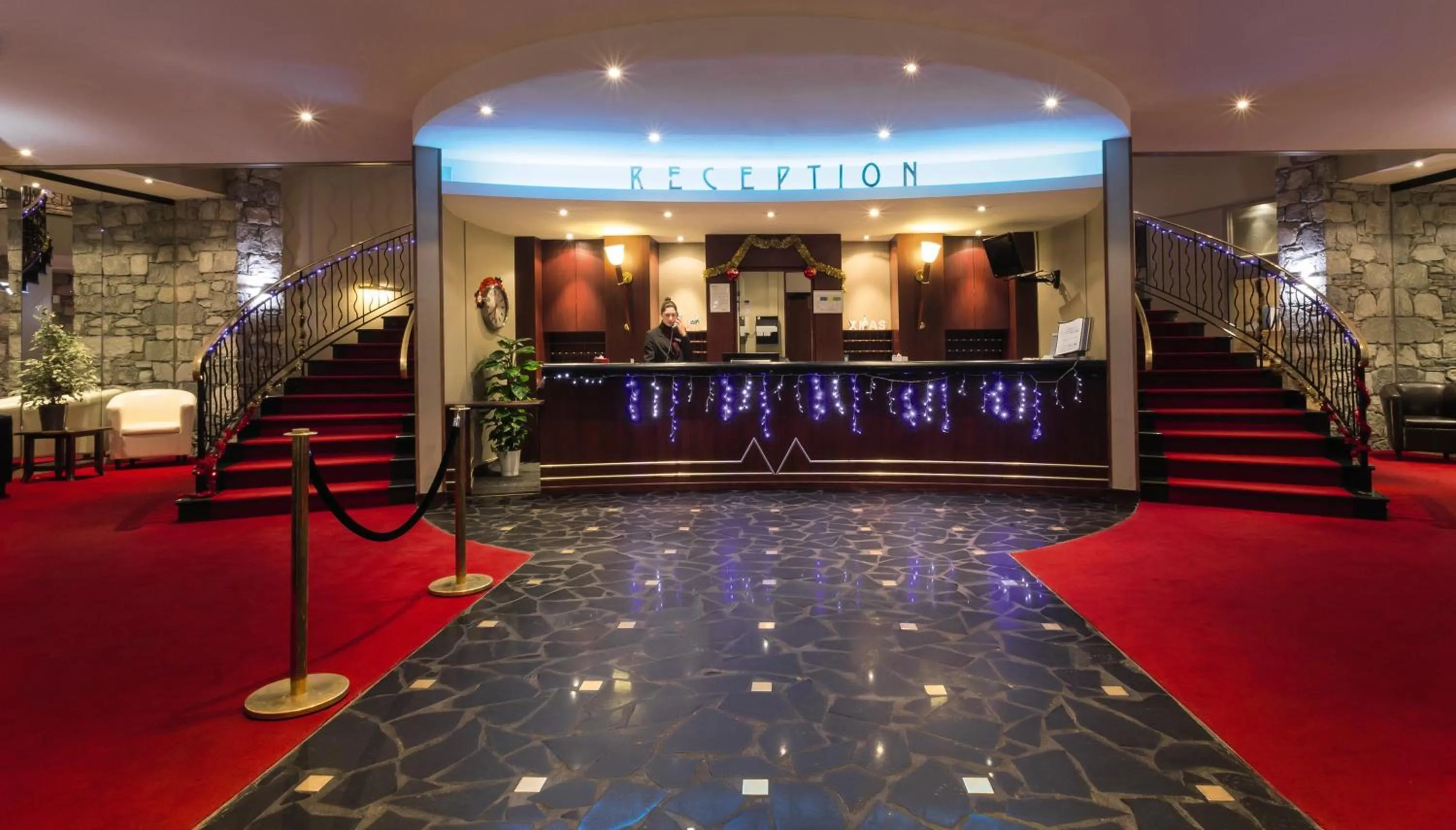 Lobby or reception in Hôtel Tignes Le Diva