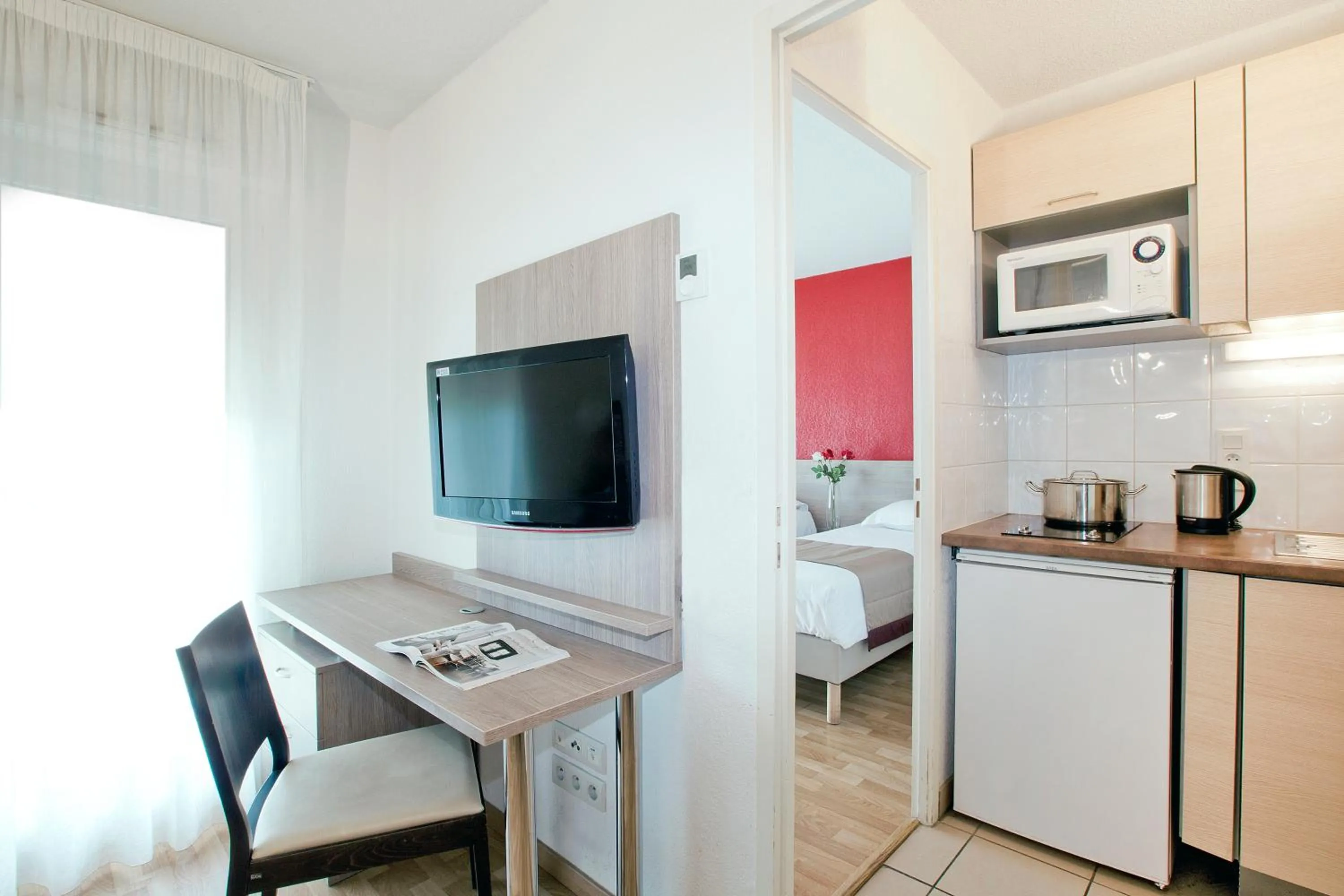 Bedroom in Séjours & Affaires Genève Gex Les Rives Du Léman