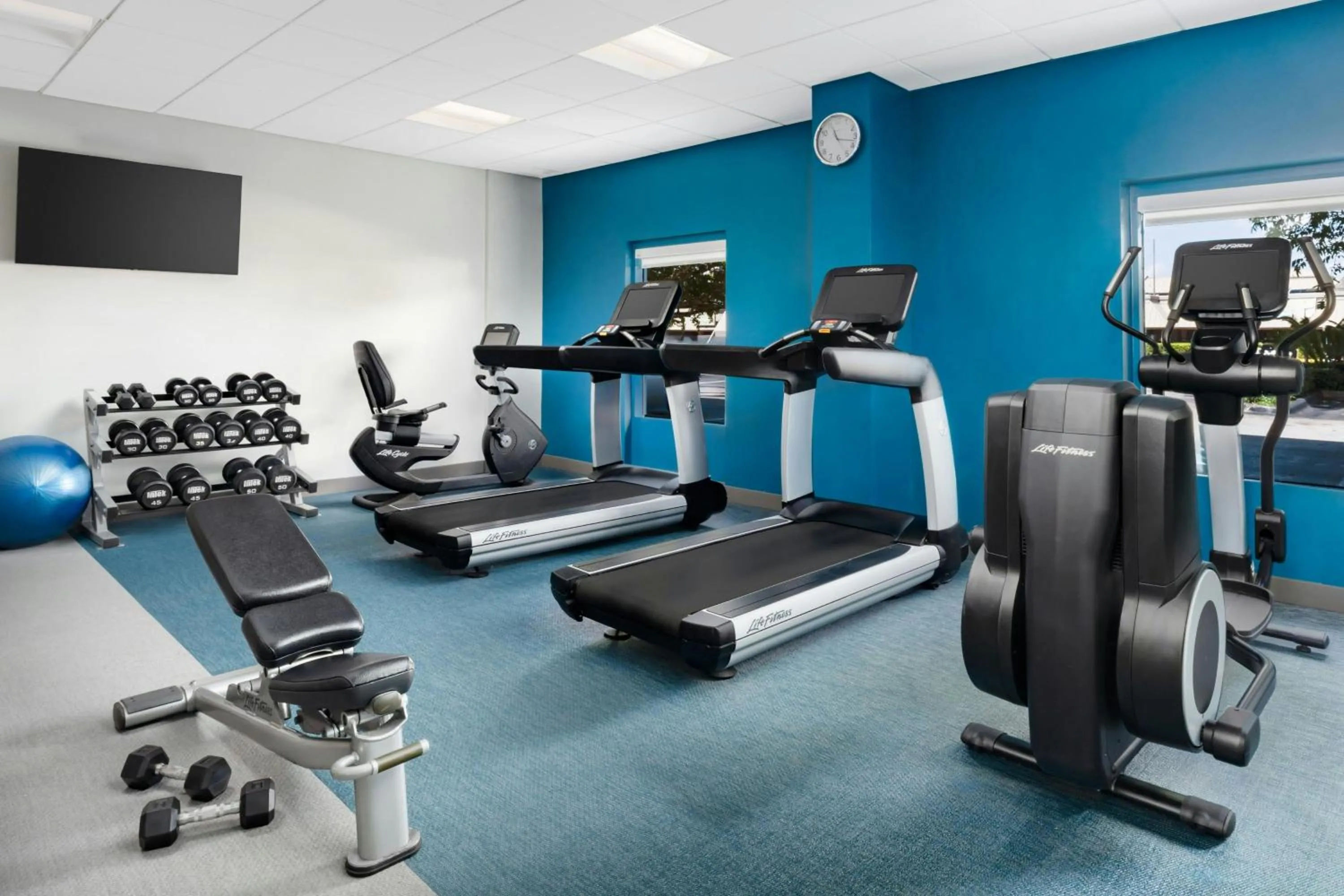 Fitness centre/facilities in Aloft Miami Dadeland