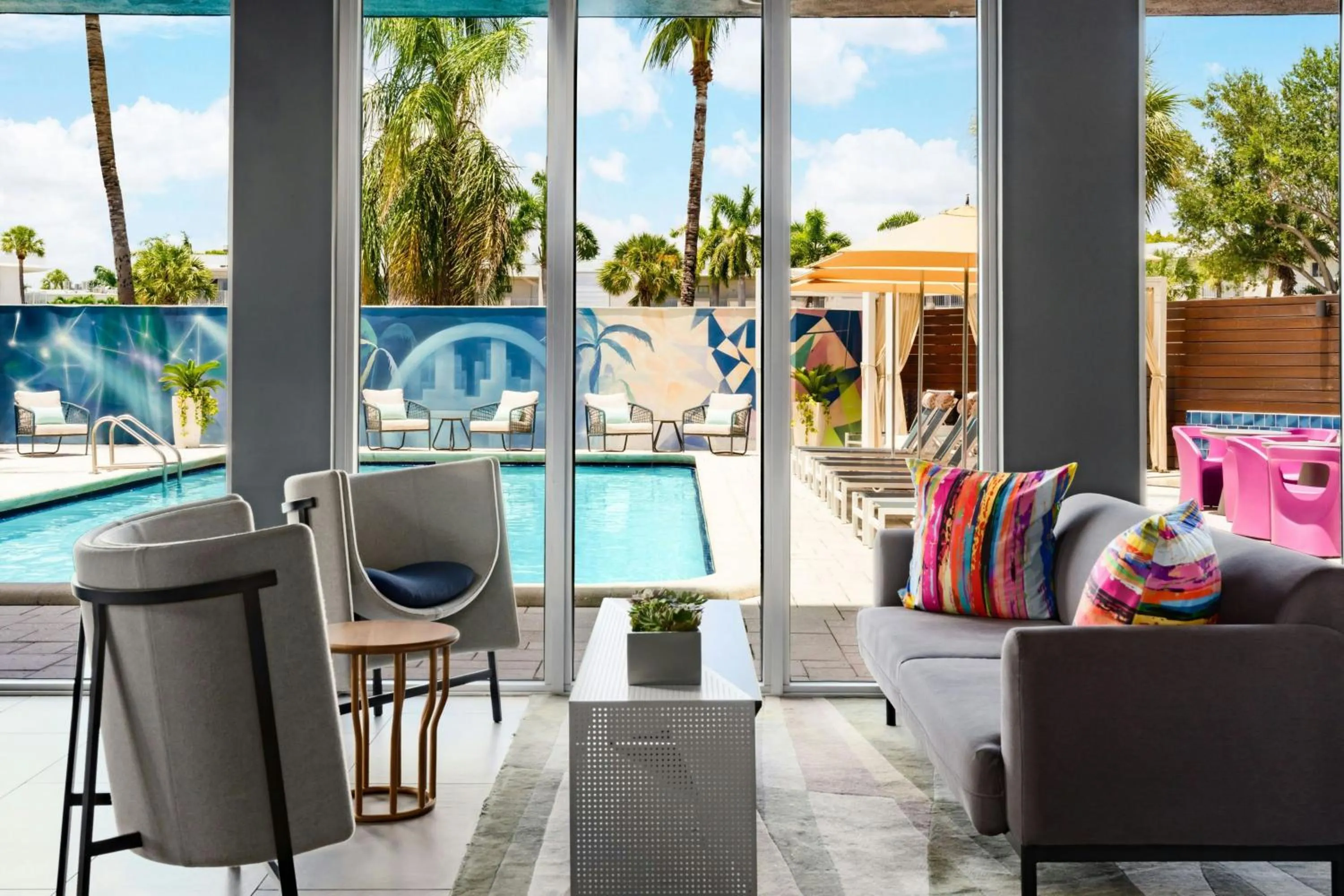 Lobby or reception in Aloft Miami Dadeland