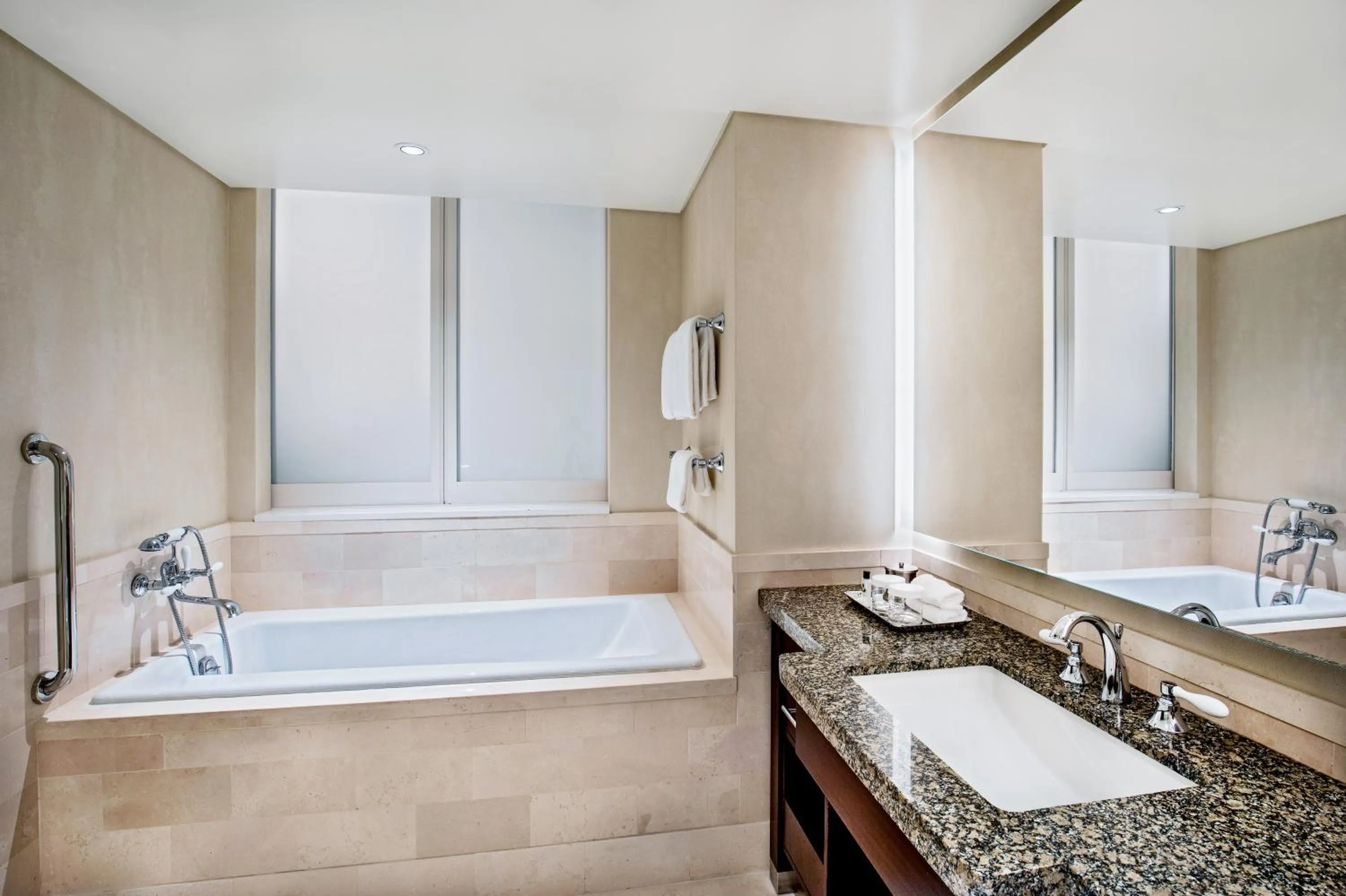 Bathroom in InterContinental Boston by IHG