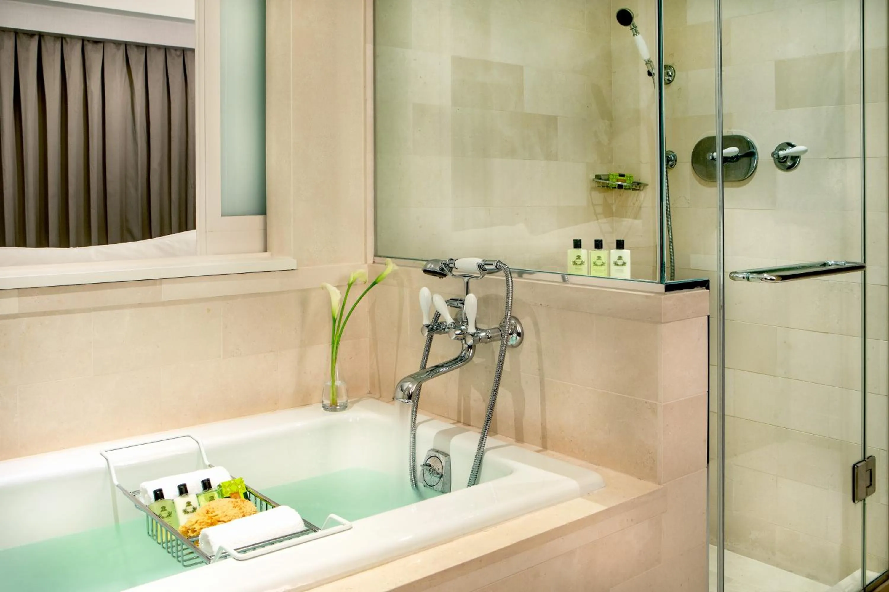 Bathroom in InterContinental Boston by IHG