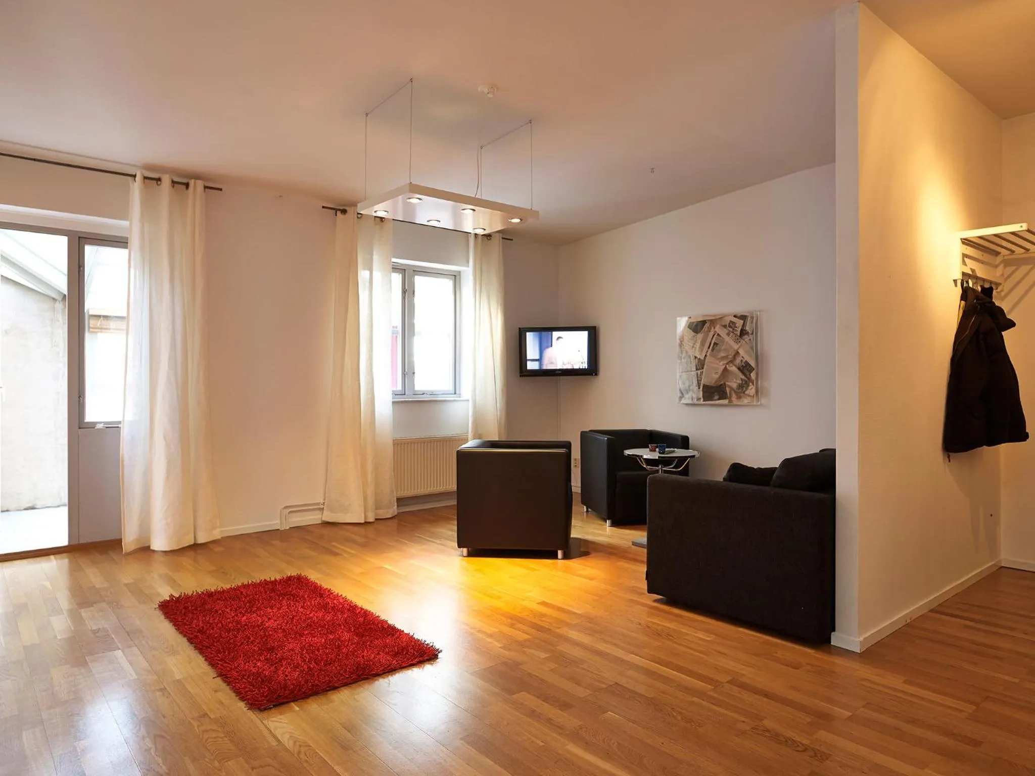 Photo of the whole room in Hotell Stadsparken