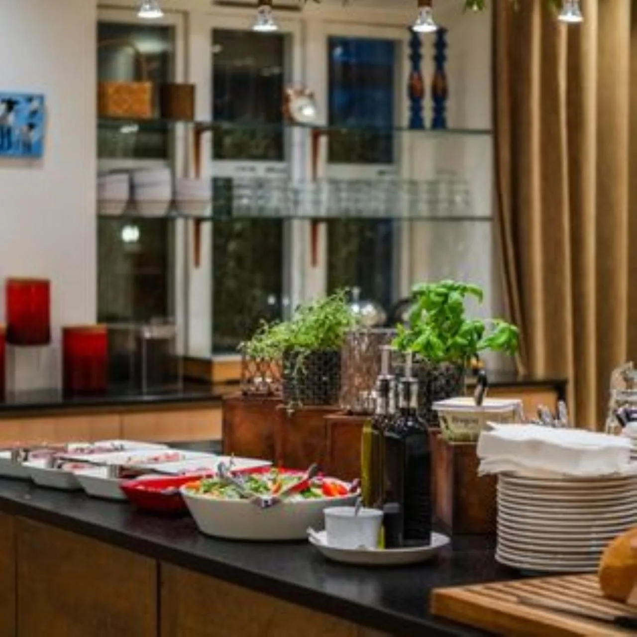 Dinner in Hotell Stadsparken