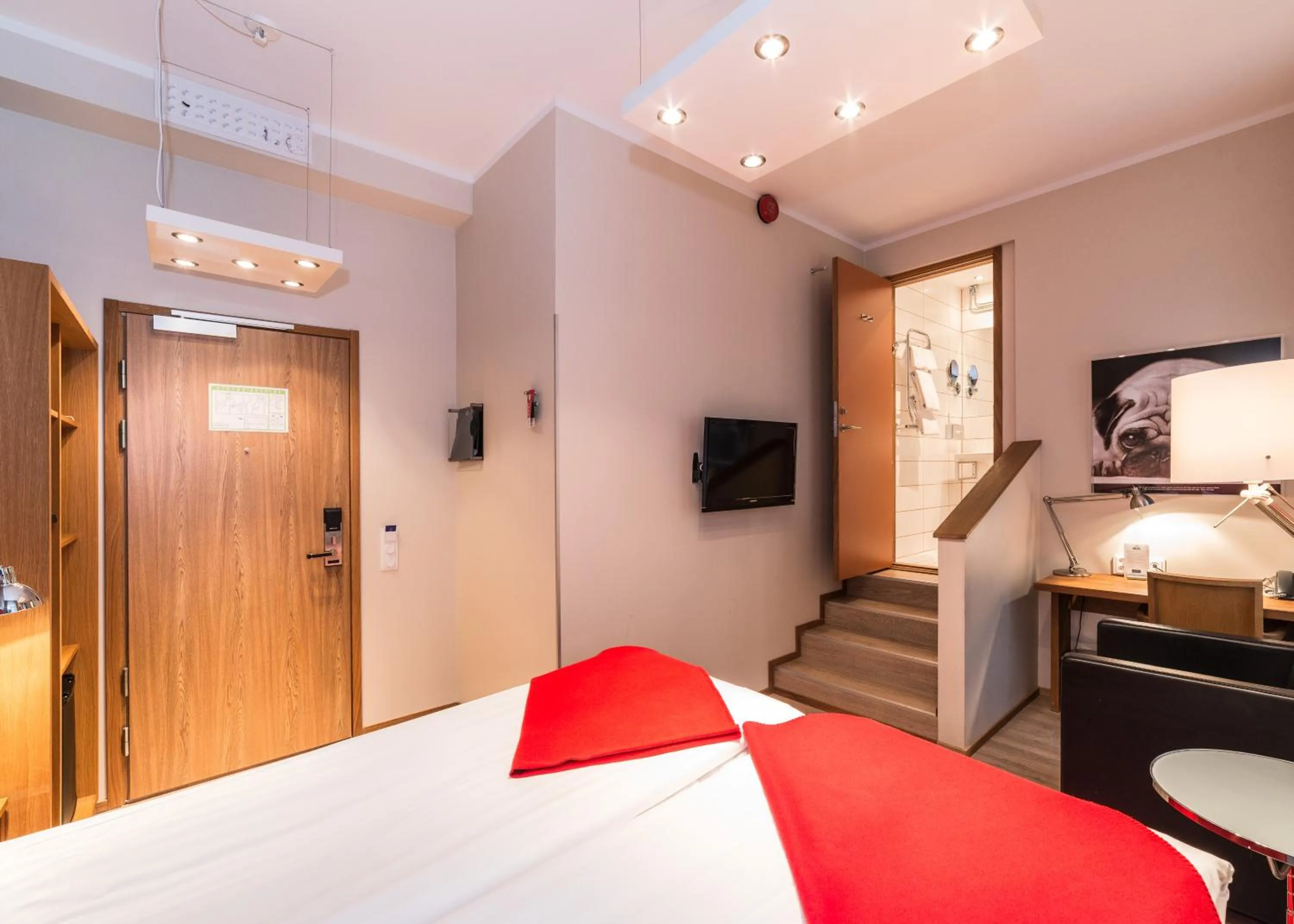 Bedroom, Bed in Hotell Stadsparken