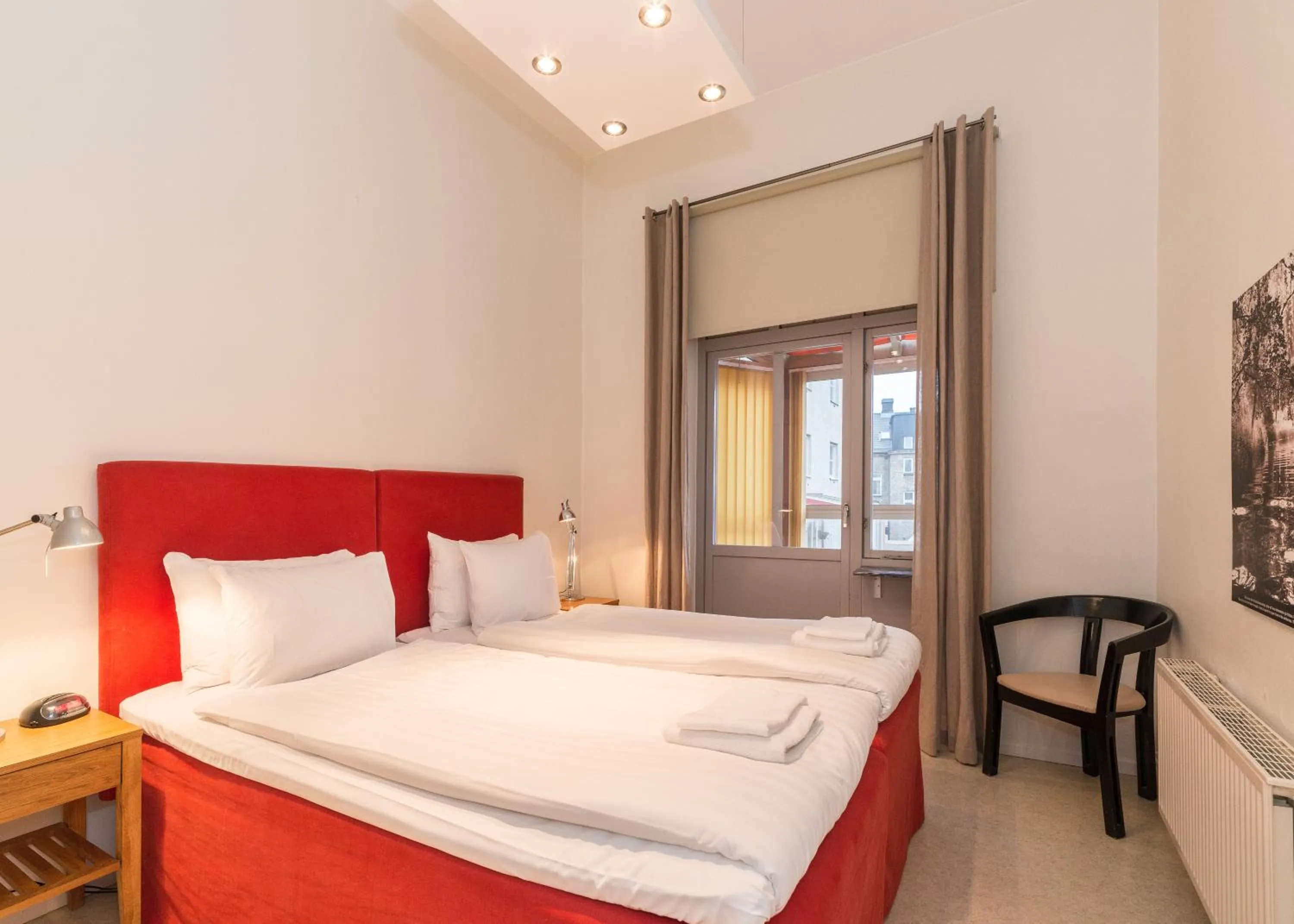 Bedroom, Bed in Hotell Stadsparken