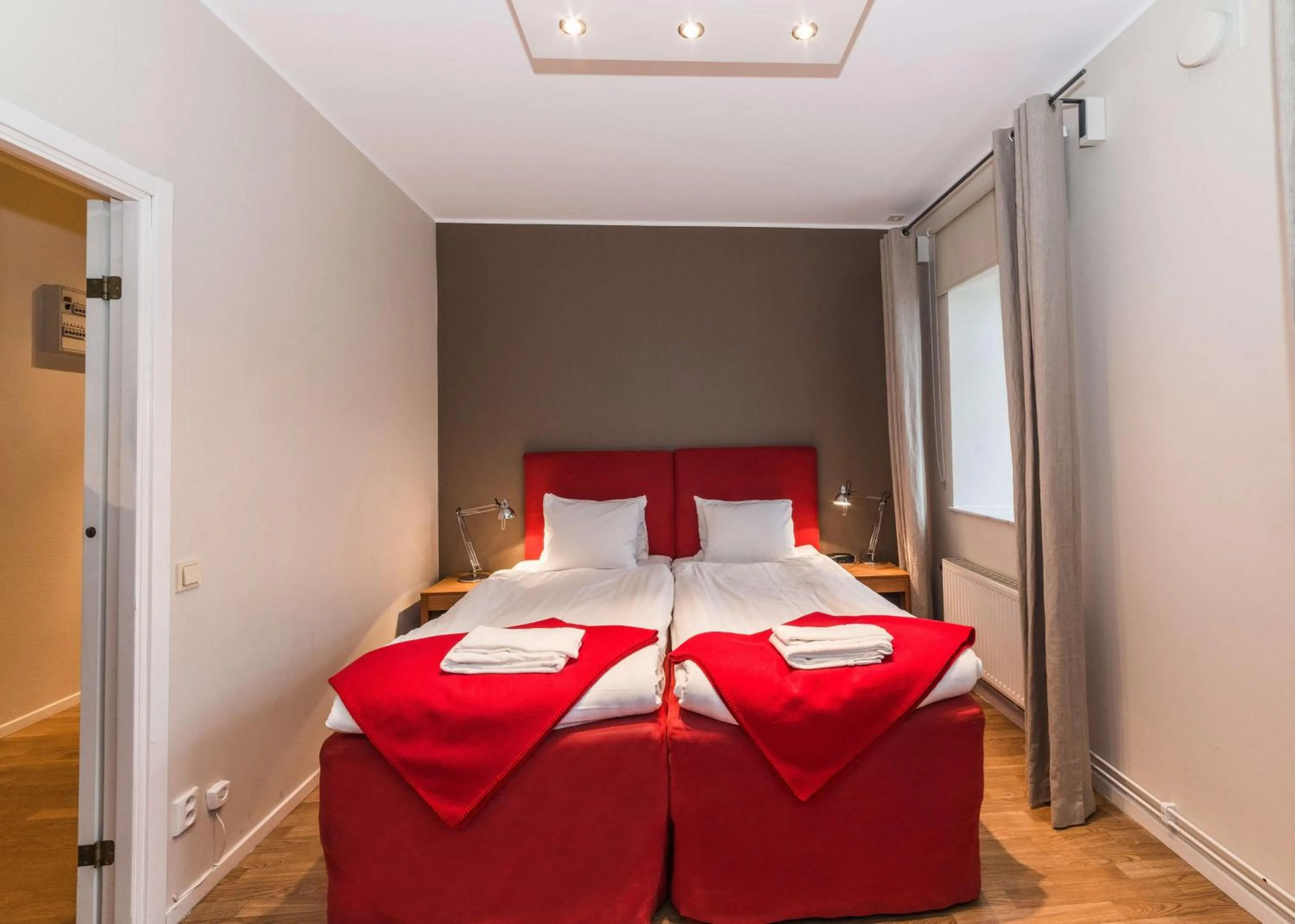 Photo of the whole room, Bed in Hotell Stadsparken