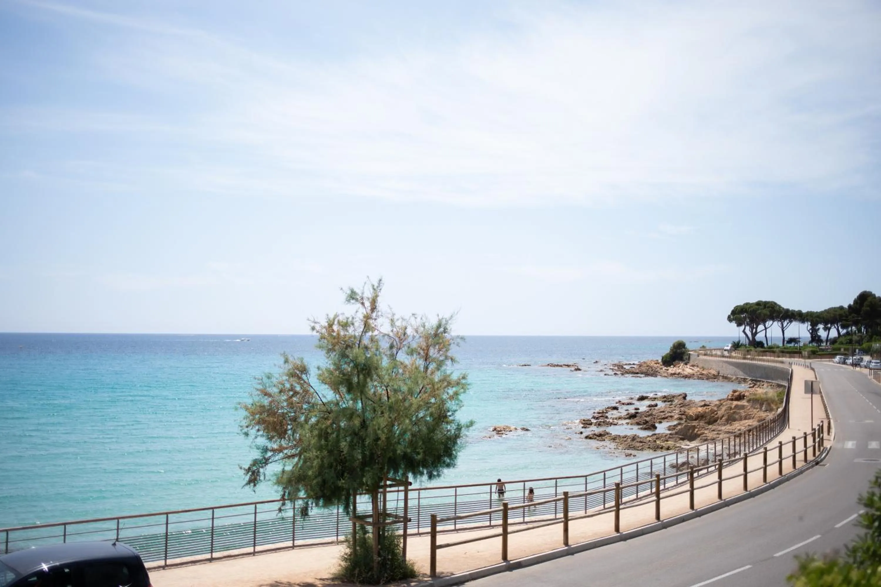 Sea view in Hôtel La Pinède