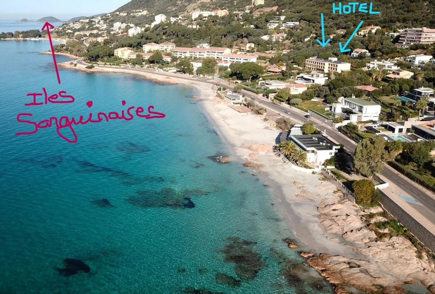 Natural landscape in Hôtel La Pinède