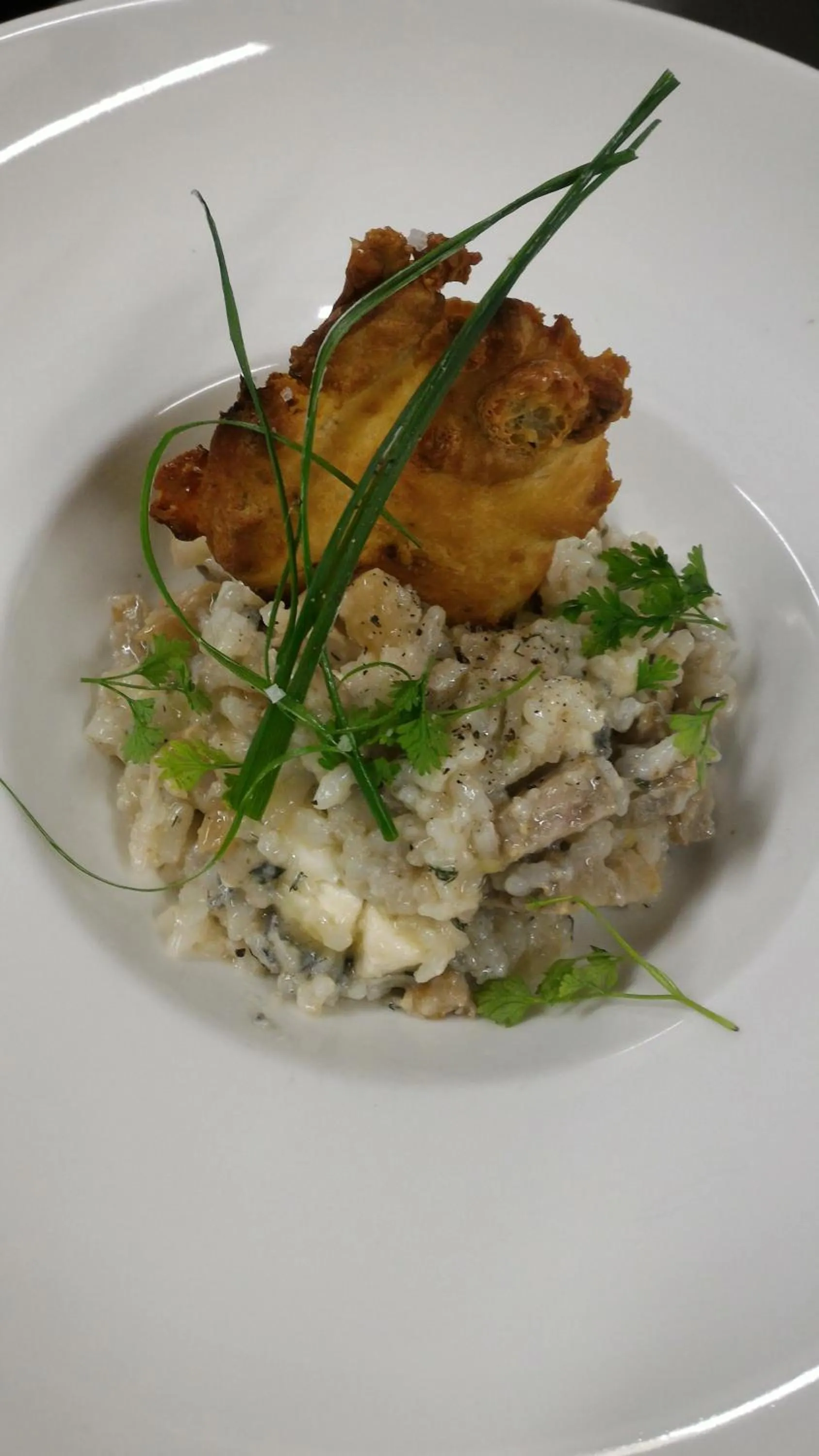 Food close-up in Logis Hôtel Restaurant des Châteaux