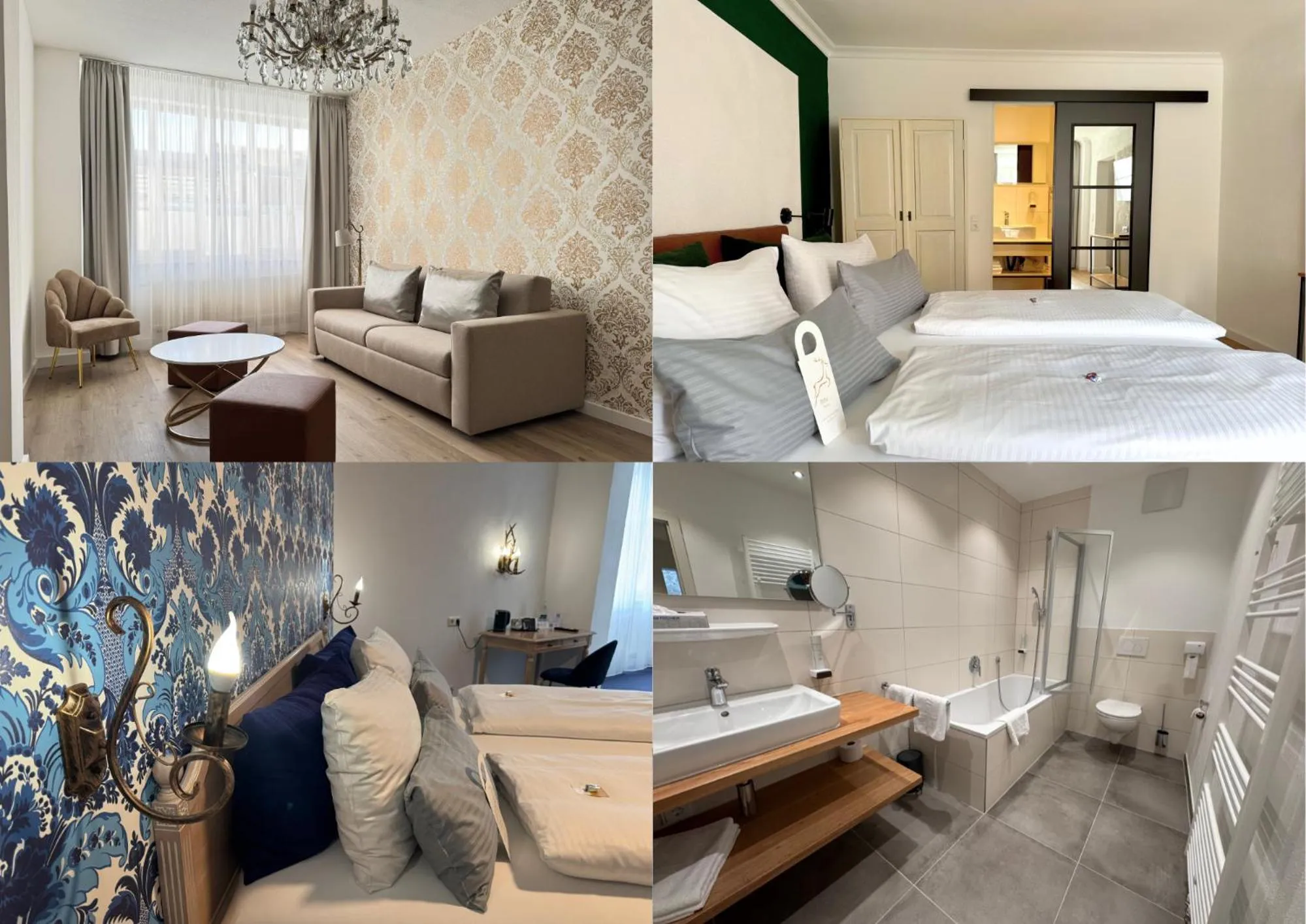 Photo of the whole room, Bed in Hotel Goldener Hirsch