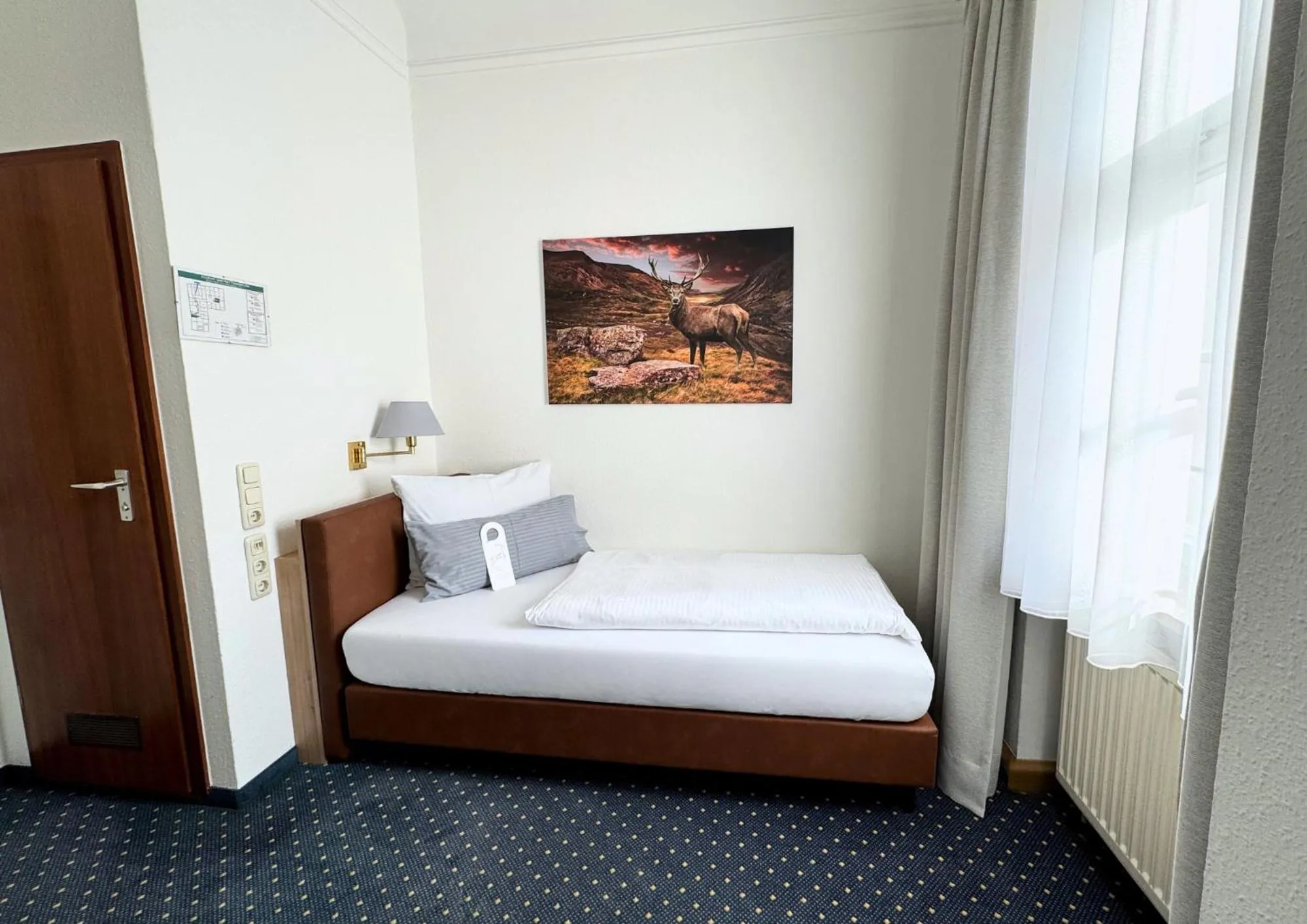 Photo of the whole room, Bed in Hotel Goldener Hirsch