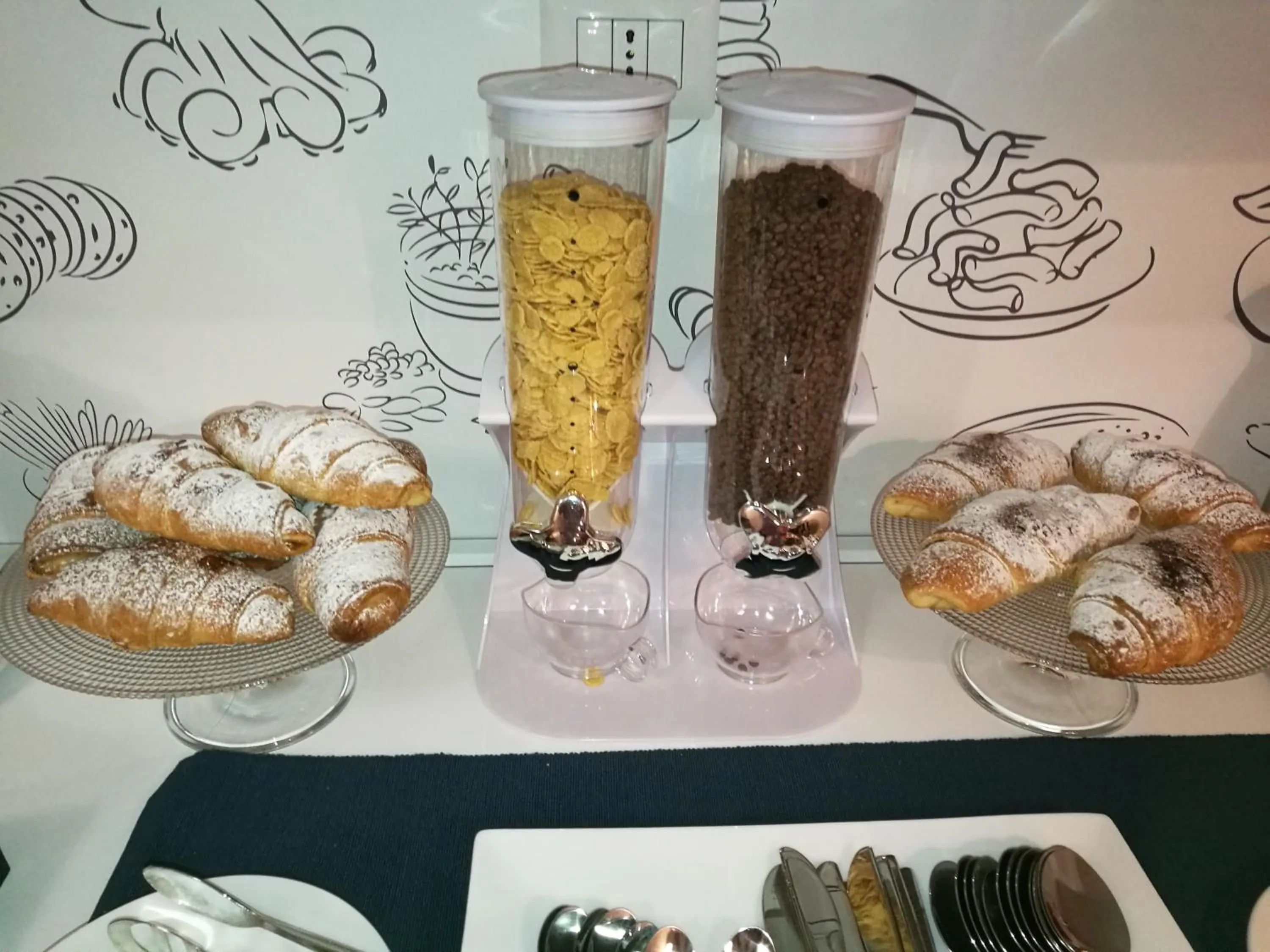 Italian breakfast in Il Muro Vecchio Design