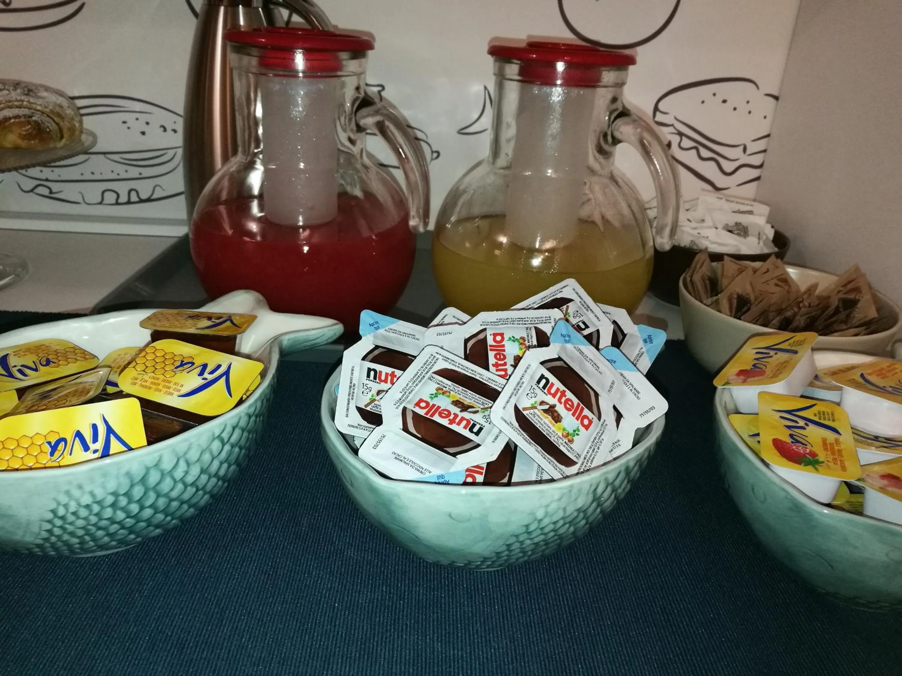 Italian breakfast in Il Muro Vecchio Design