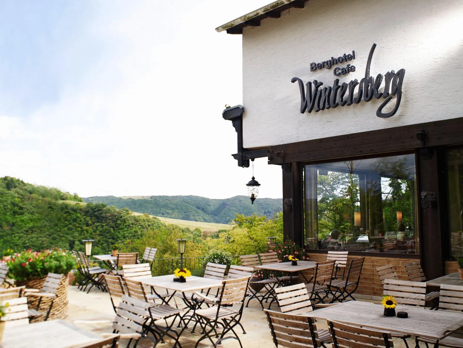 Patio in Berghotel Wintersberg