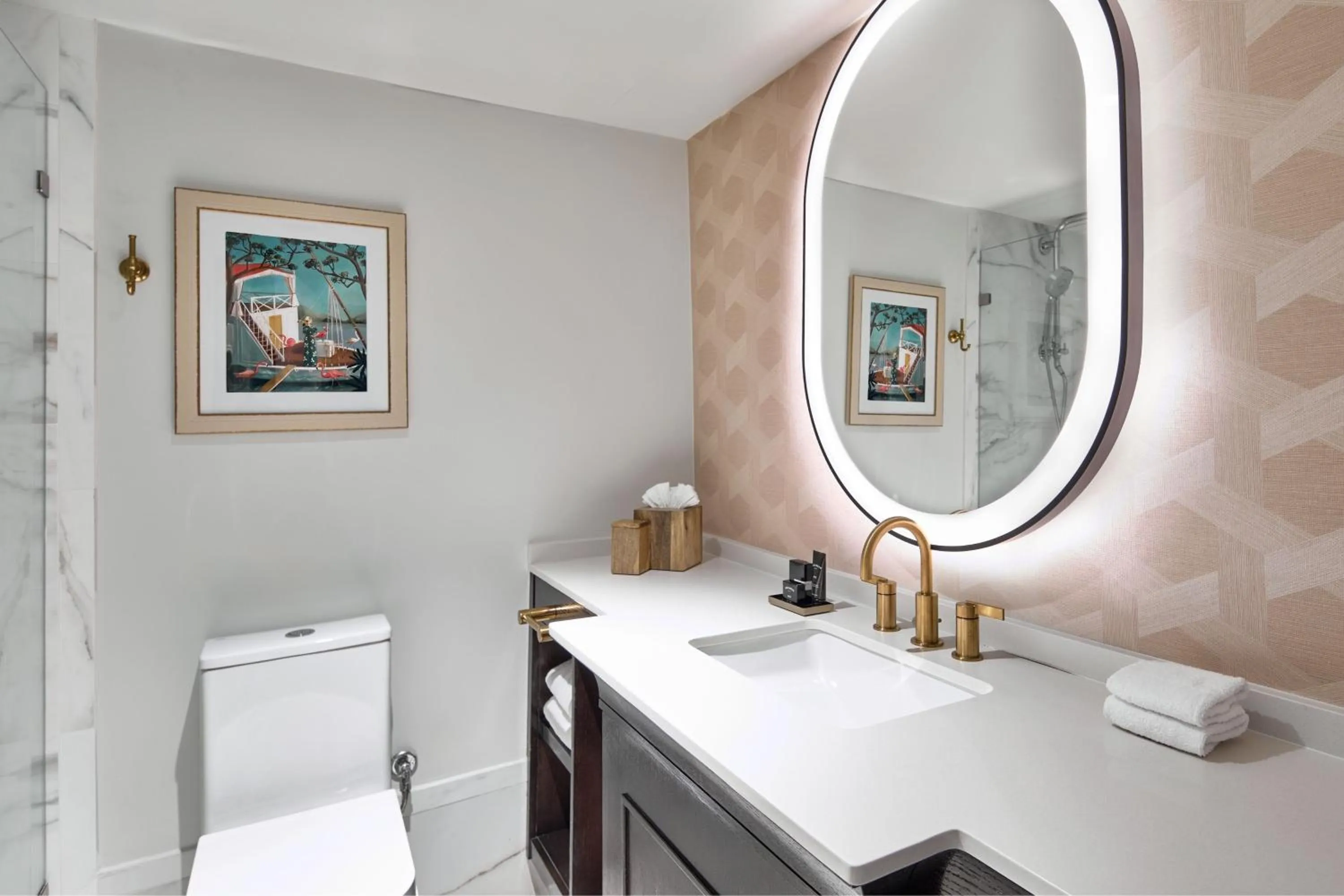 Bathroom in La Concha Key West, Autograph Collection