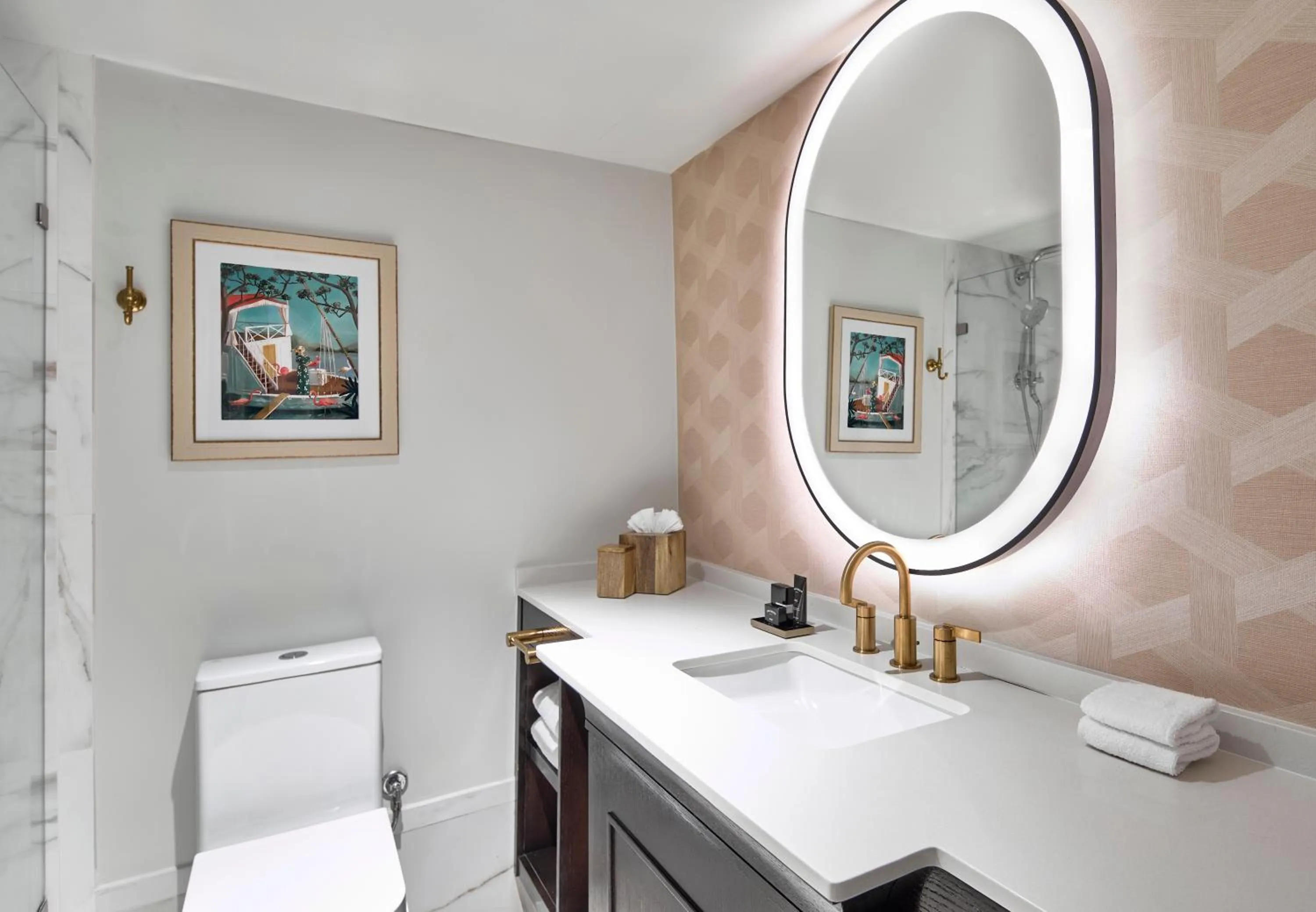 Bathroom in La Concha Key West, Autograph Collection