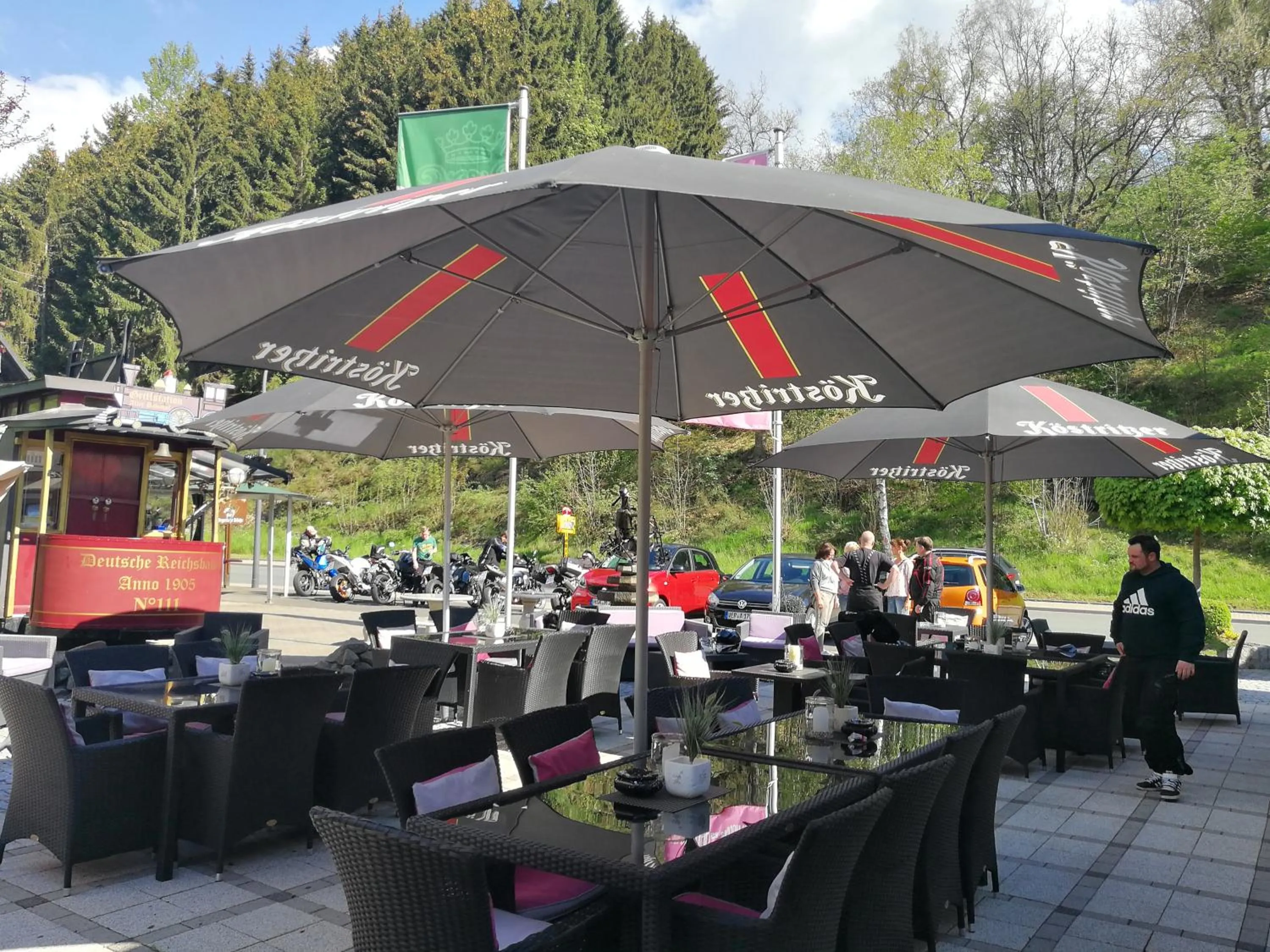 BBQ facilities in Land-Hotel Mühlengrund