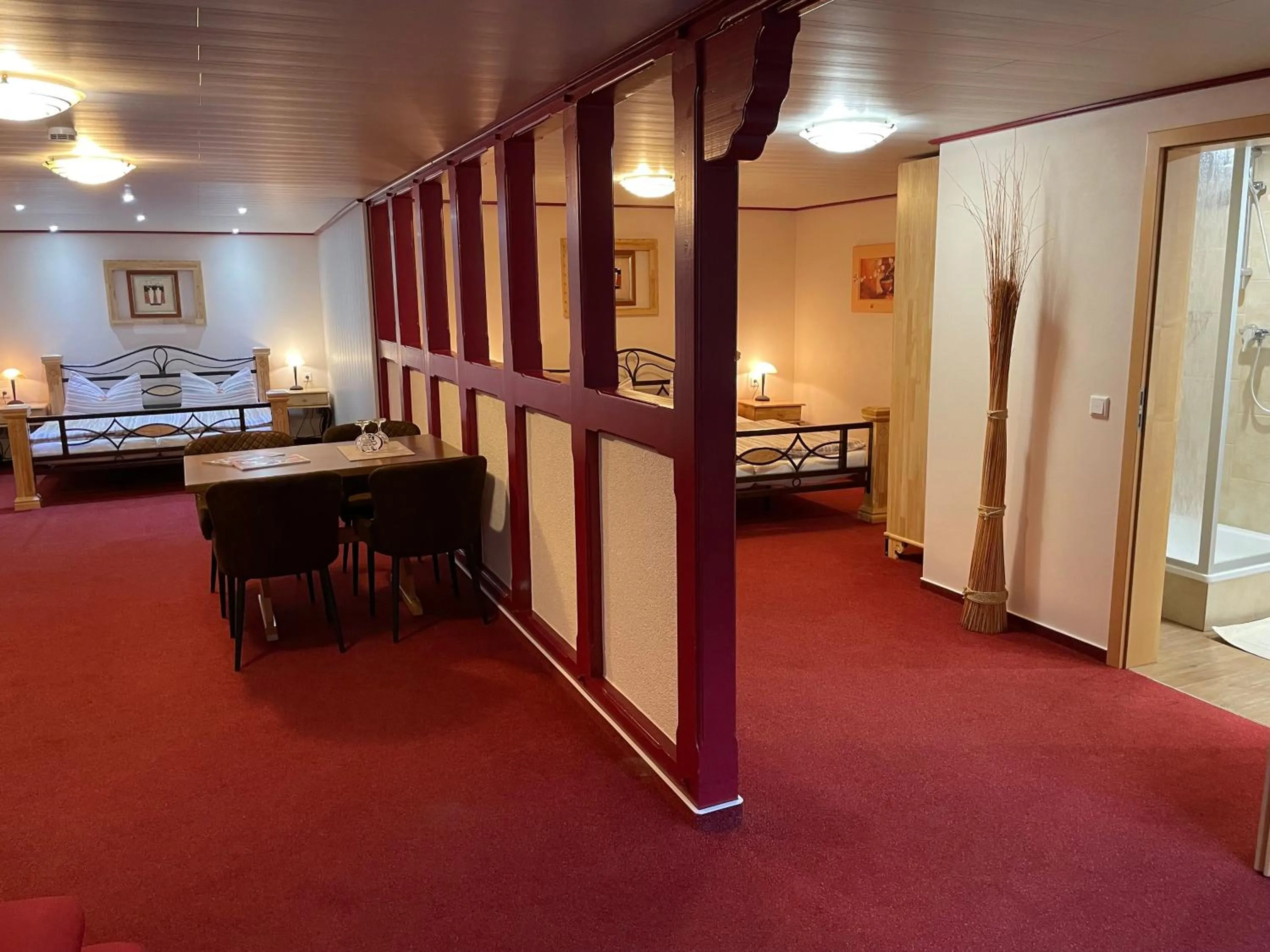 Bedroom, Bed in Land-Hotel Mühlengrund