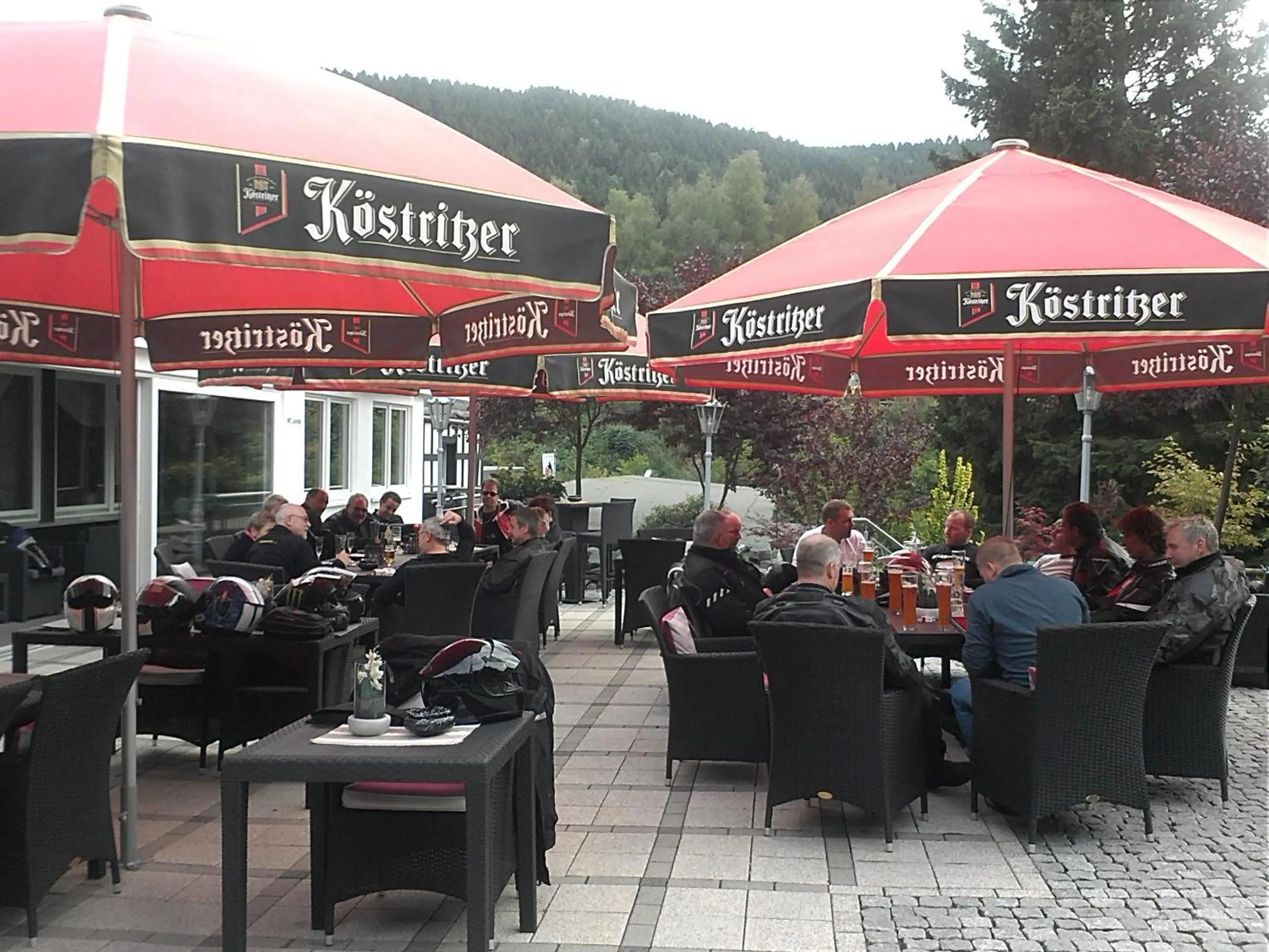 Balcony/Terrace in Land-Hotel Mühlengrund