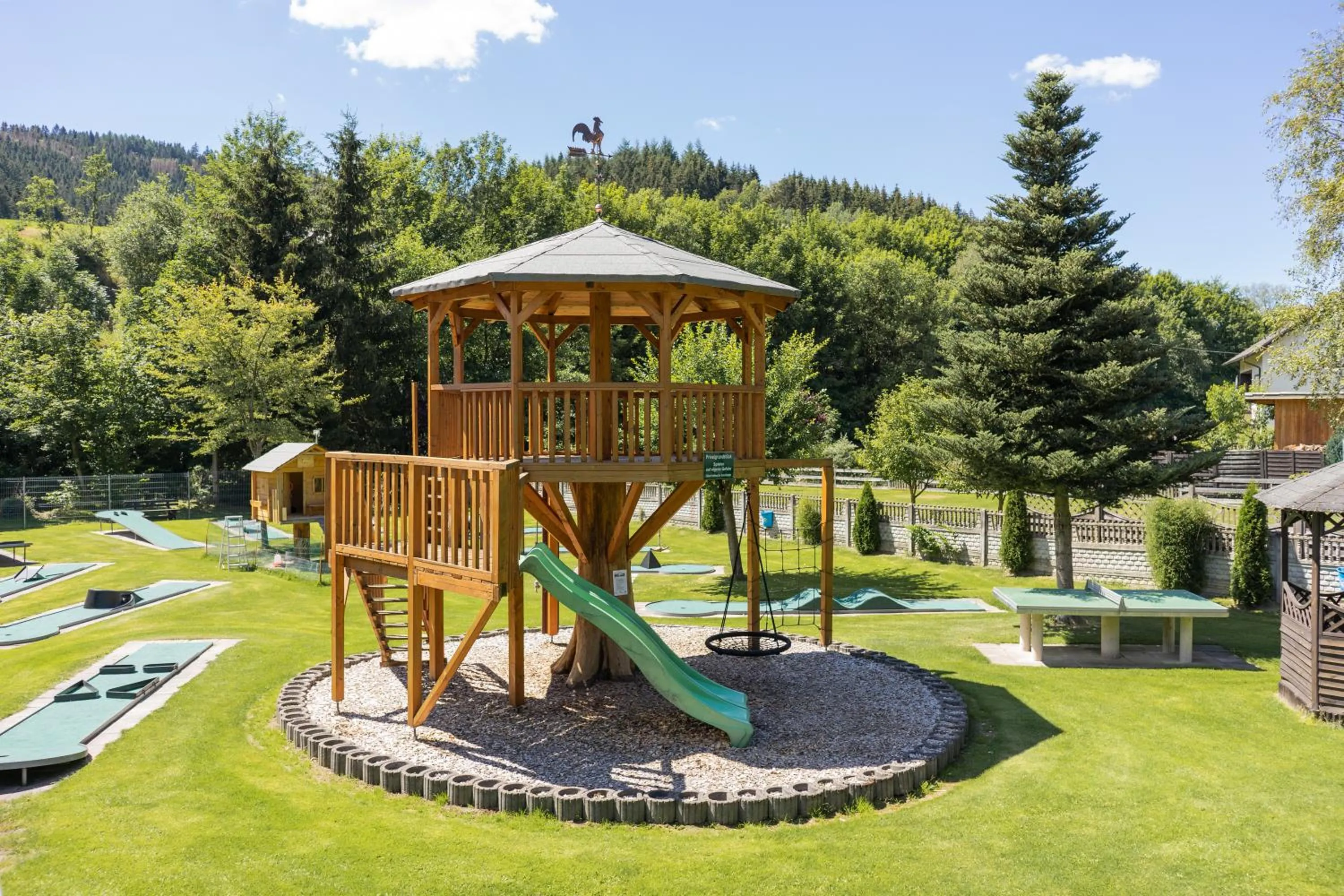 Garden in Land-Hotel Mühlengrund