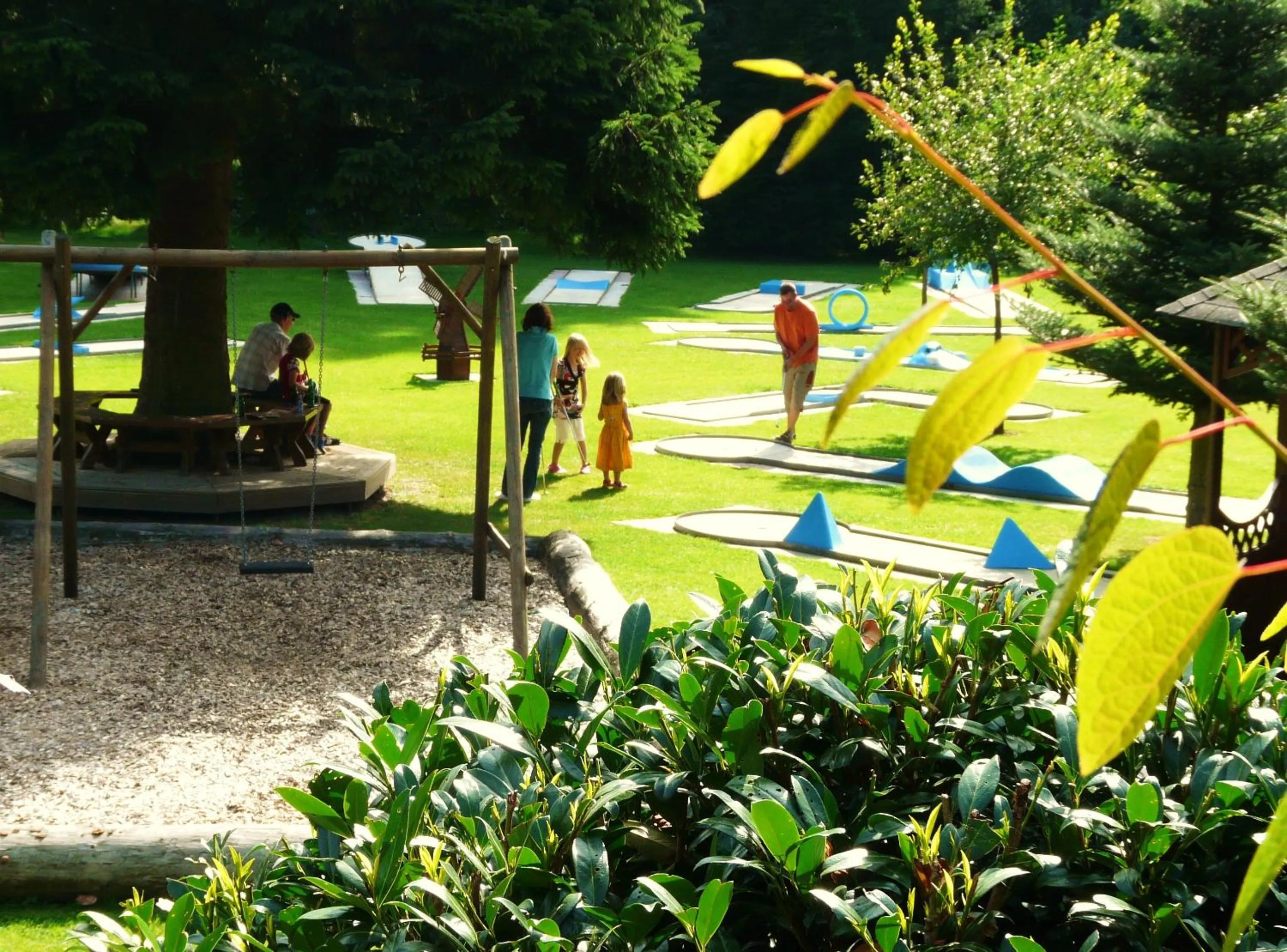 Garden in Land-Hotel Mühlengrund