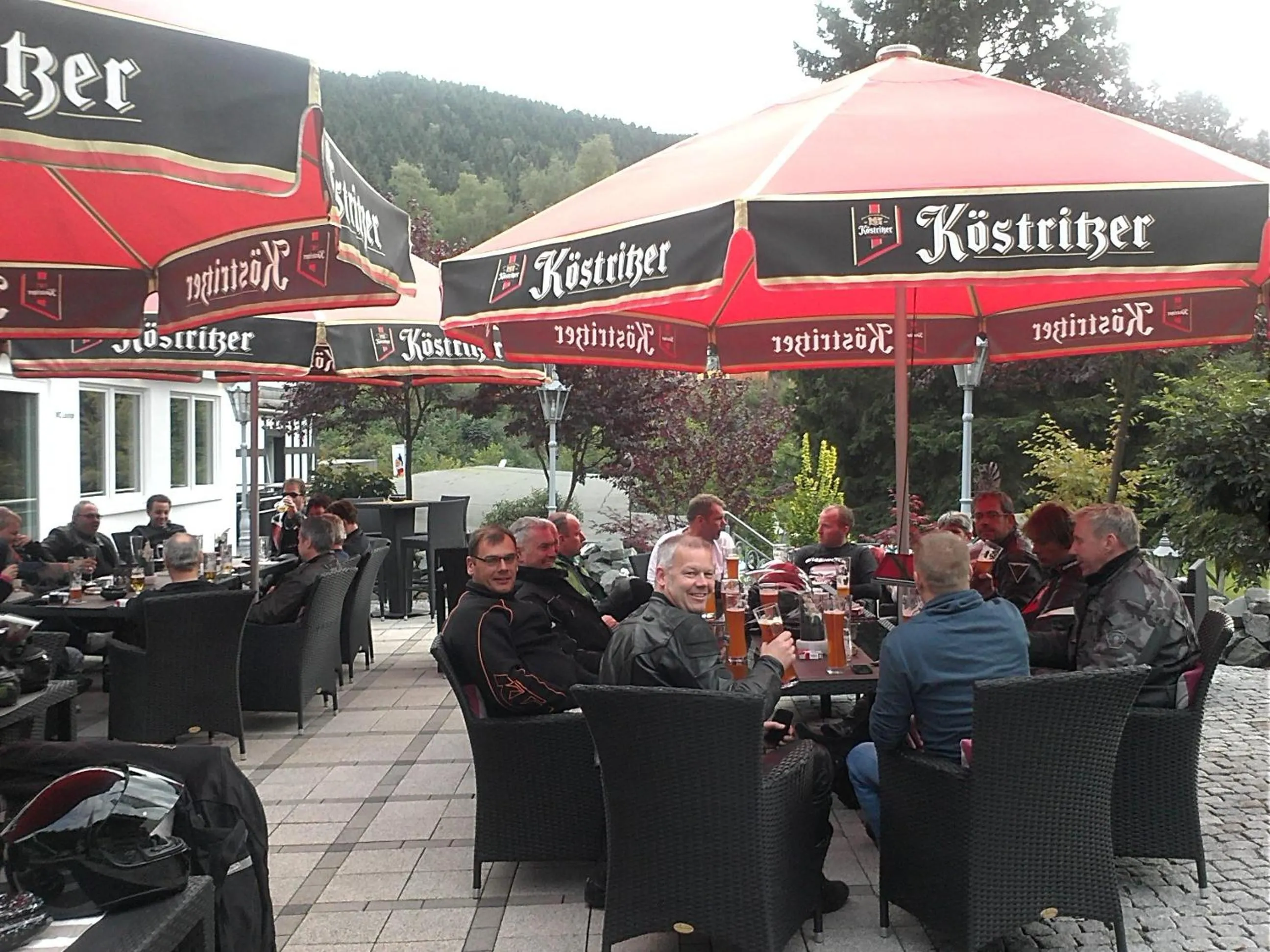 Balcony/Terrace in Land-Hotel Mühlengrund