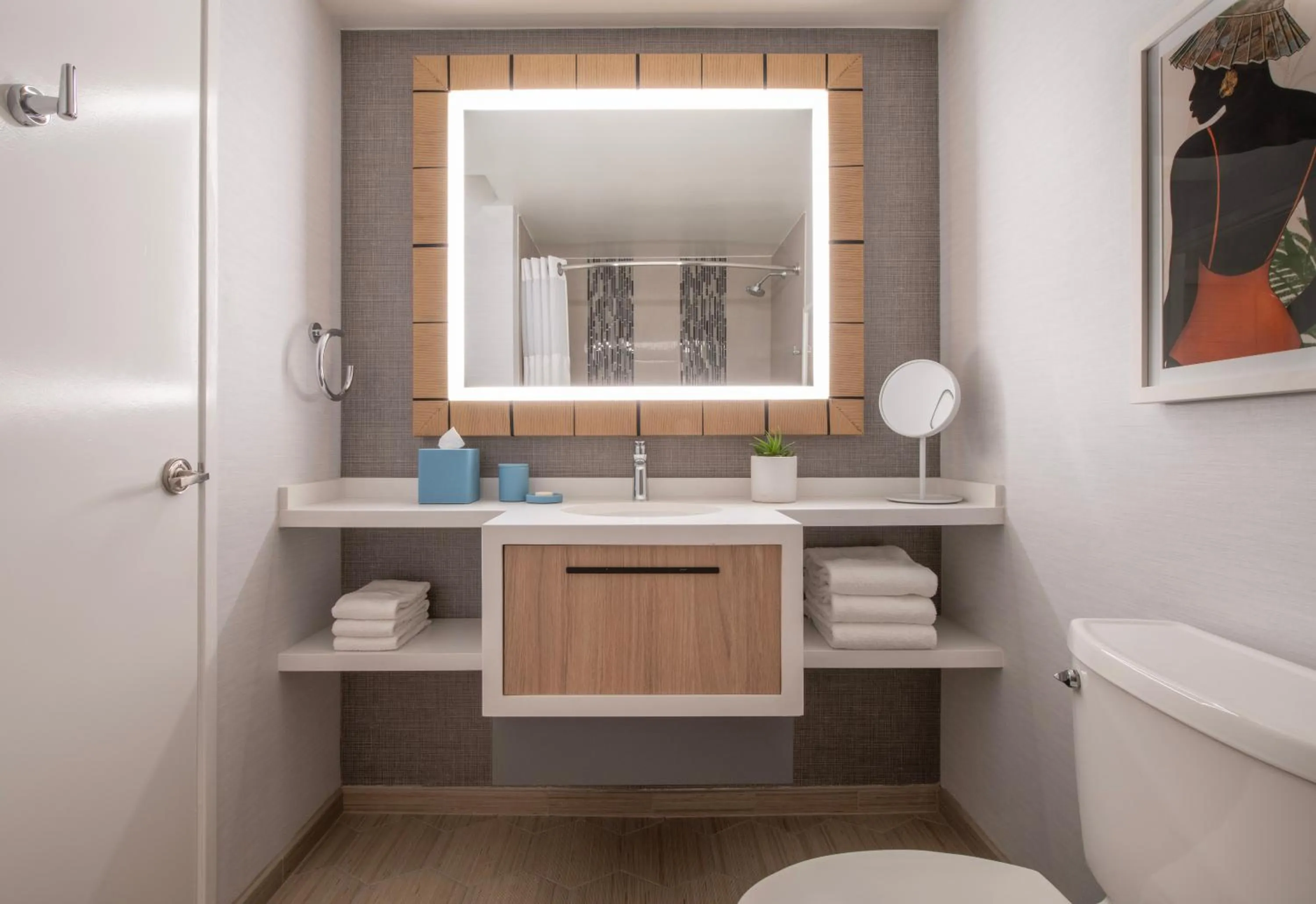 Bathroom in The Pierside Santa Monica