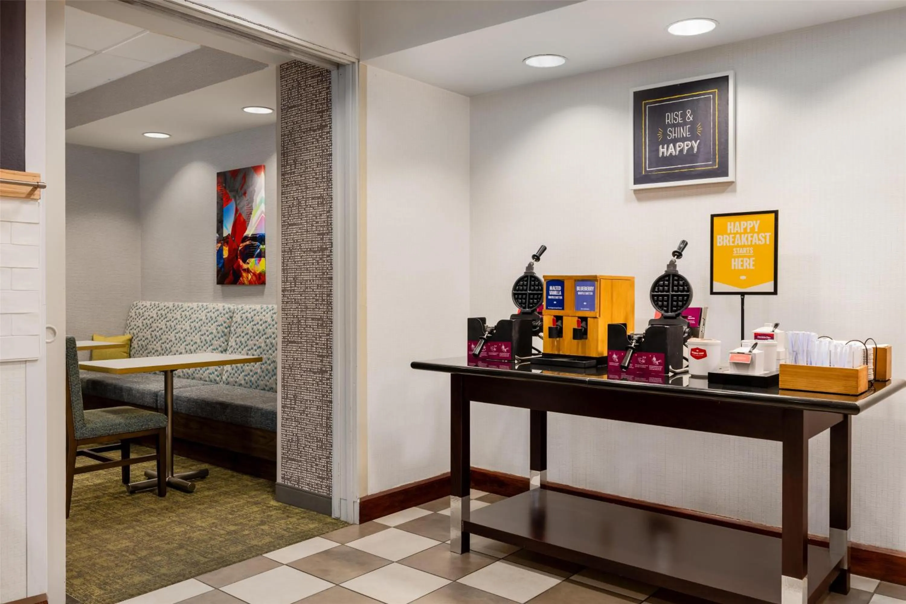 Breakfast in Hampton Inn Las Vegas/North Speedway