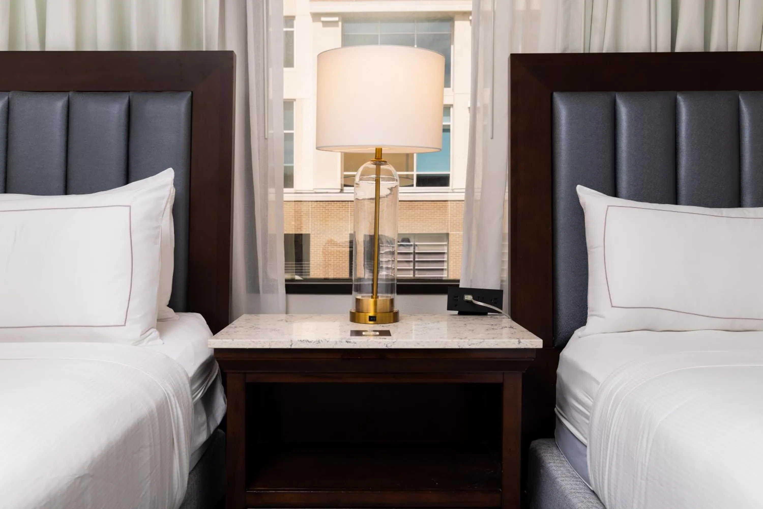 Bed in DoubleTree by Hilton Houston Medical Center Hotel & Suites