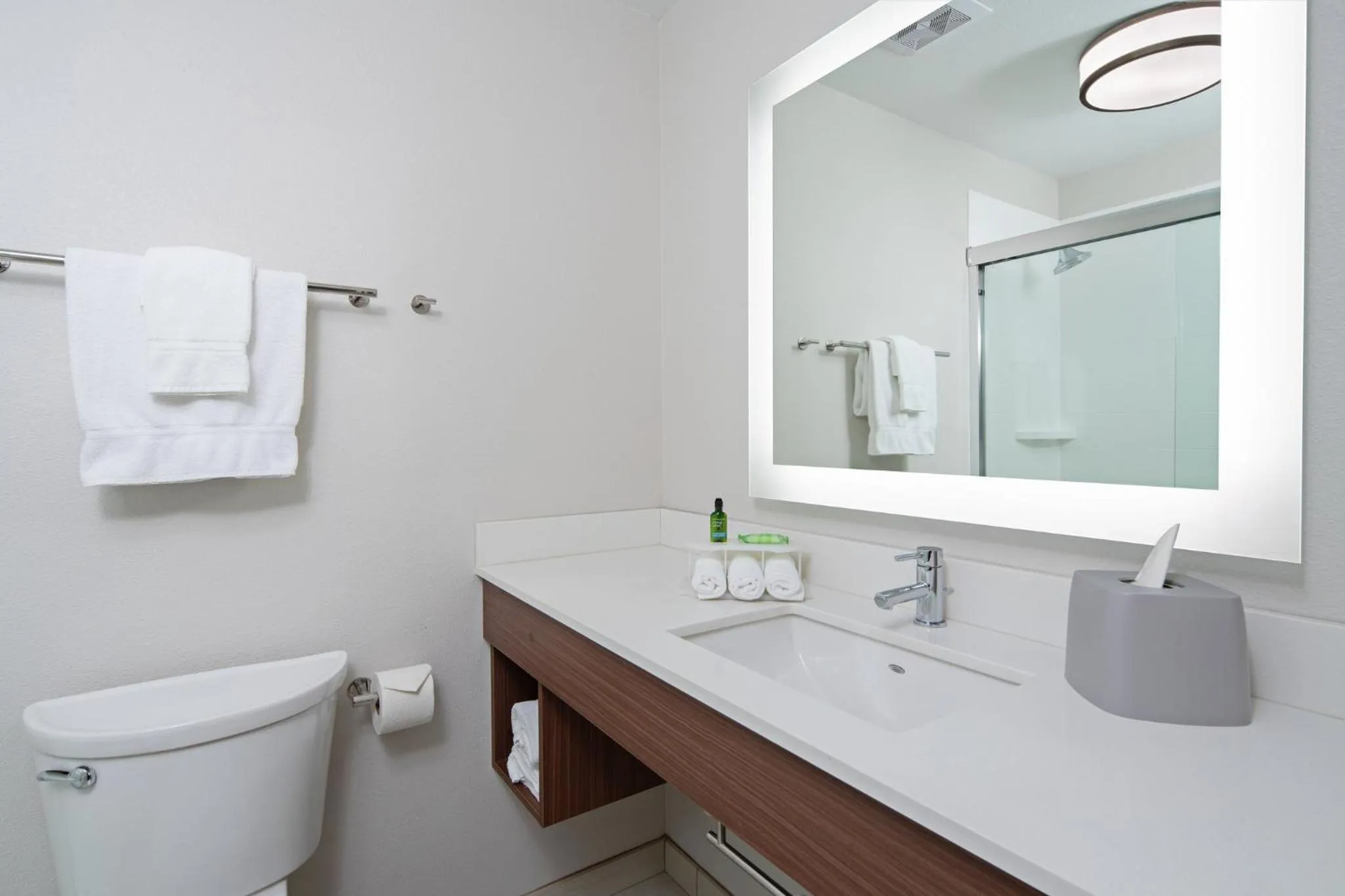 Bathroom in Holiday Inn Express Seattle - Sea-Tac Airport by IHG