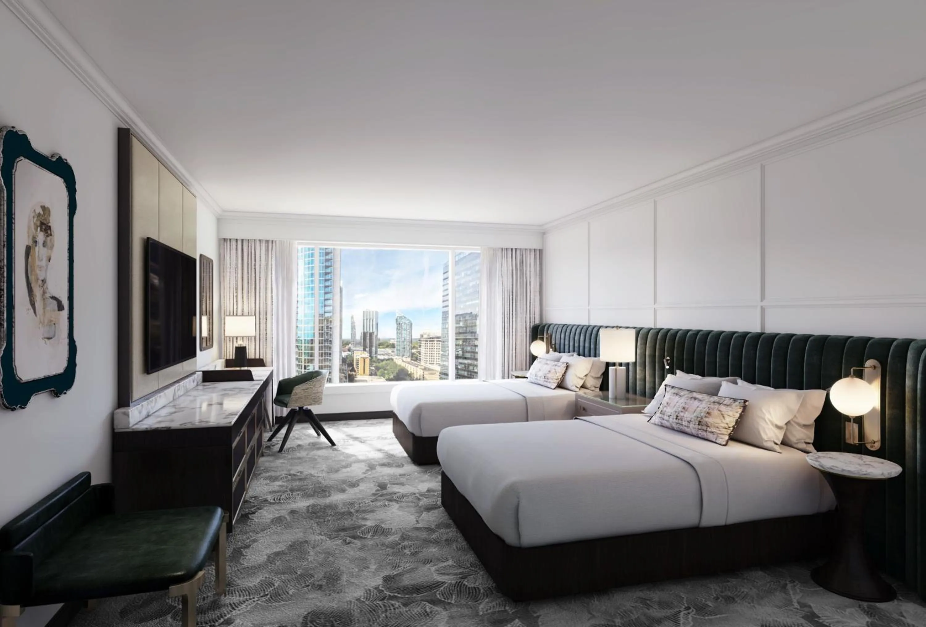 Photo of the whole room, Bed in InterContinental Buckhead Atlanta by IHG