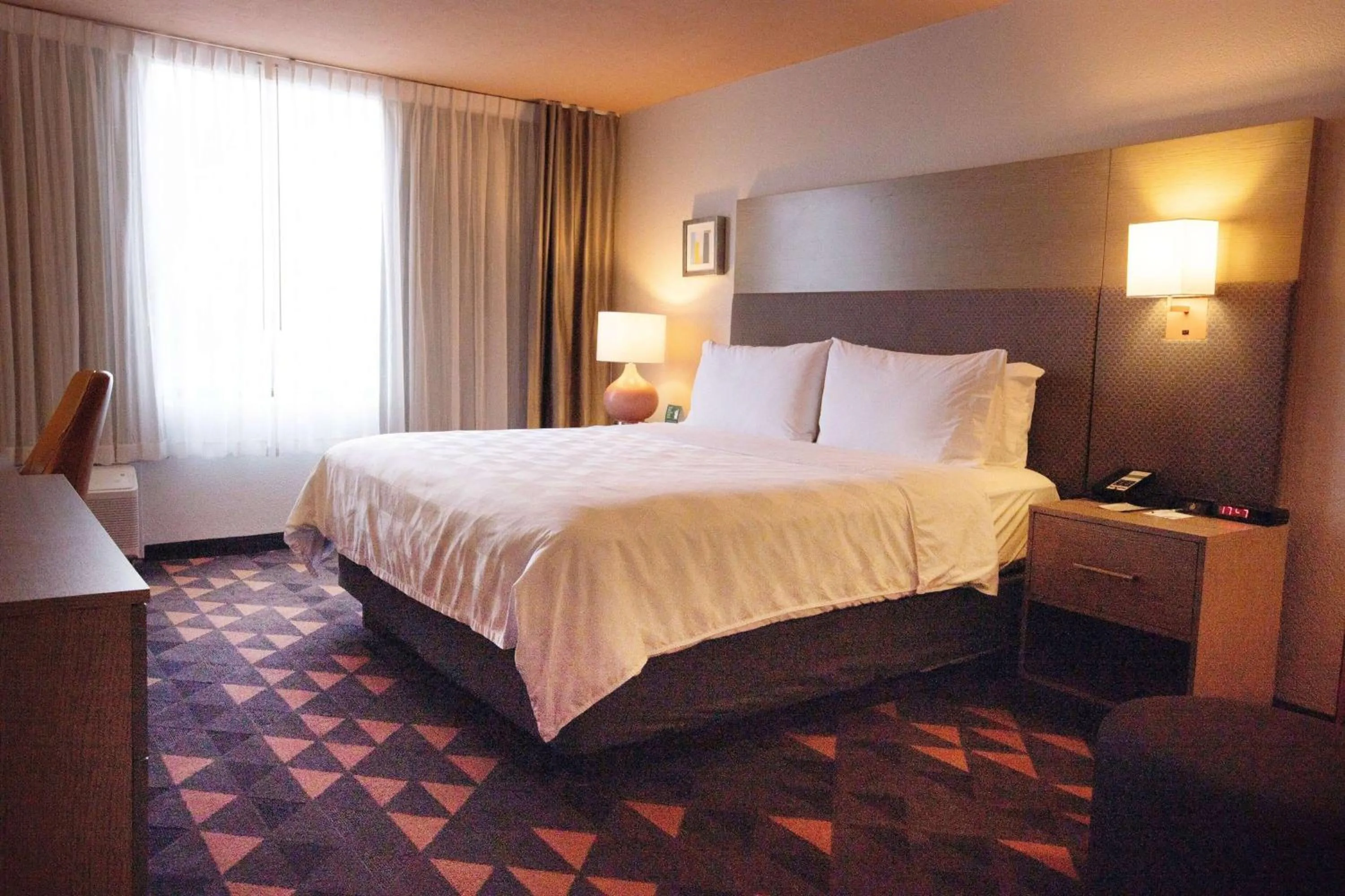 Photo of the whole room, Bed in Wyndham Houston Hobby Airport