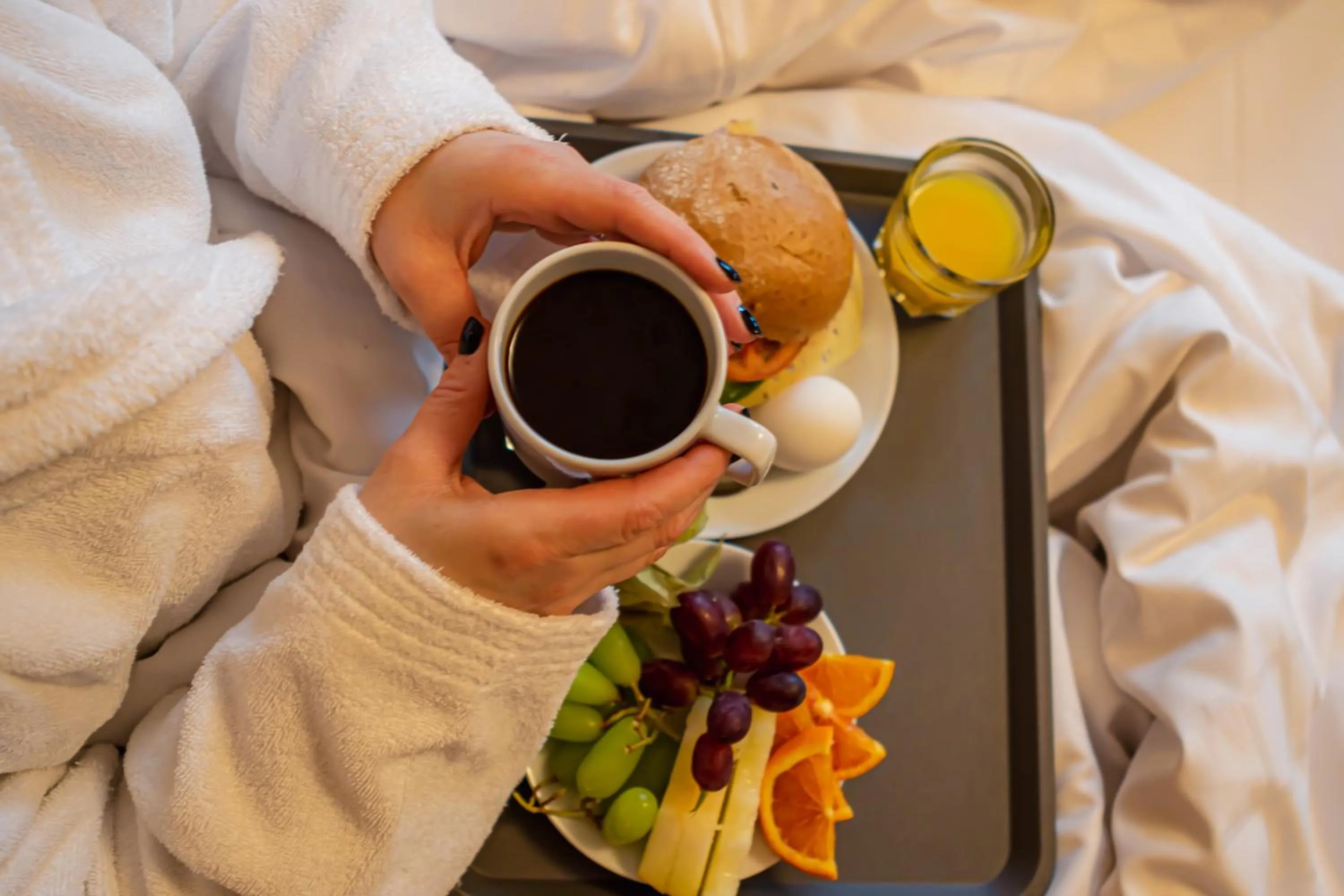 Breakfast, Bed in First Hotel Jörgen Kock