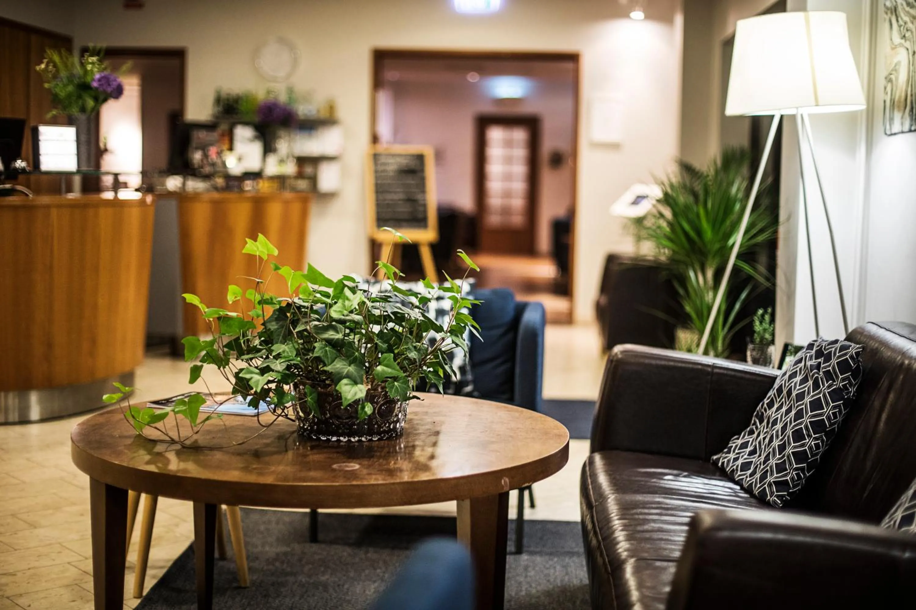 Lobby or reception in First Hotel Jörgen Kock